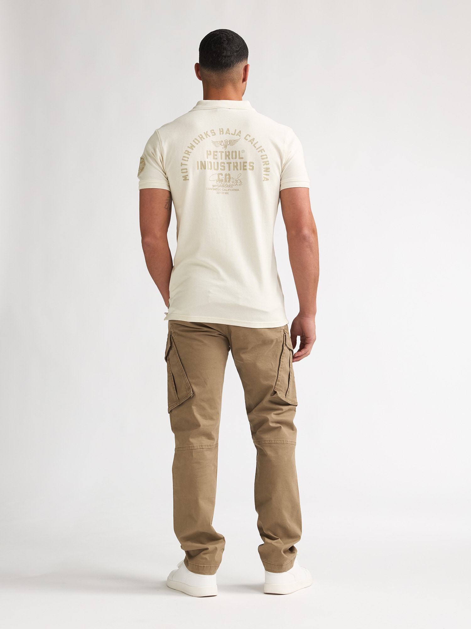 Petrol Industries Poloshirt »Men Polo Short Sleeve« mit Logo Stickereien