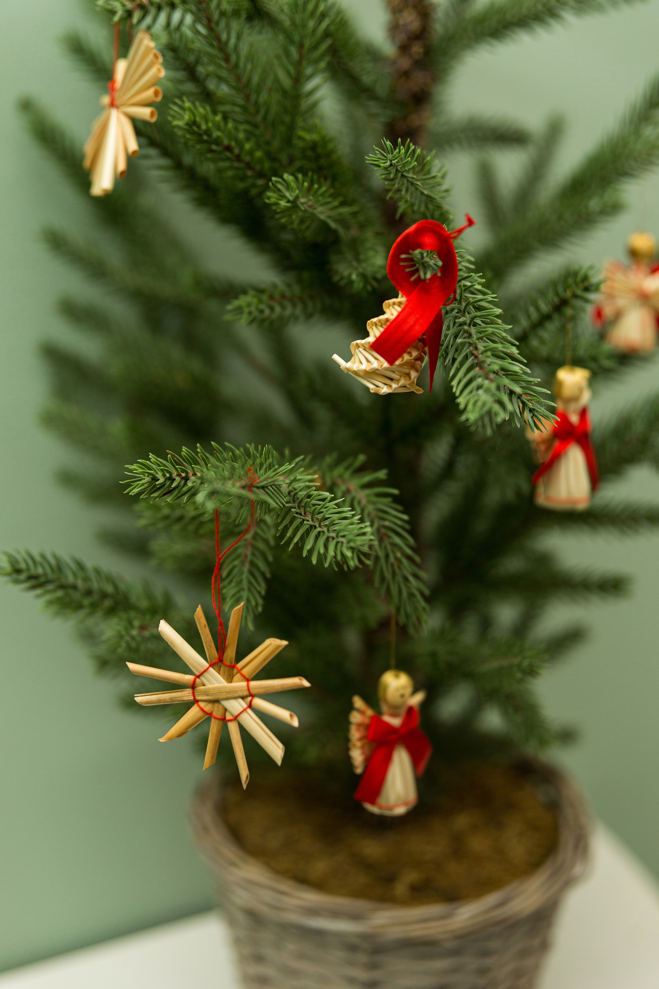 Myflair Möbel & Accessoires Baumbehang (Set, St.), BAUR »Weihnachtsdeko, und | Sterne Weihnachtsfiguren, 48 handgefertigt Christbaumschmuck«, kaufen Baumschmuck