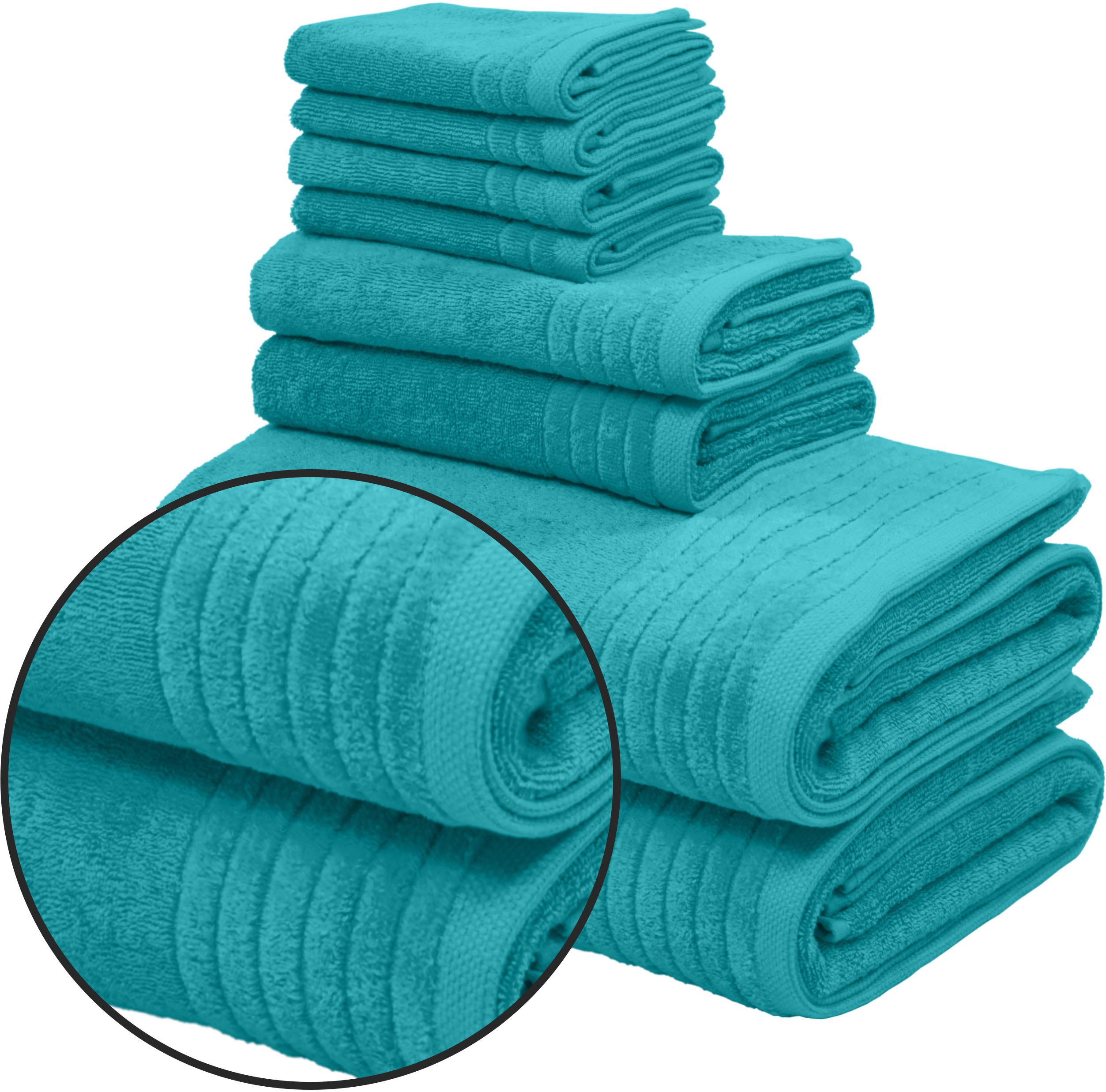 OTTO home Handtuch Set "Sanremo Premium, Premium Handtücher, 600 gr/m², dicke Qualität" Set 8 Stk. Frottier Duschtücher, Handtücher, Seiftücher, 100% Baumwolle, 5 Jahre Garantie