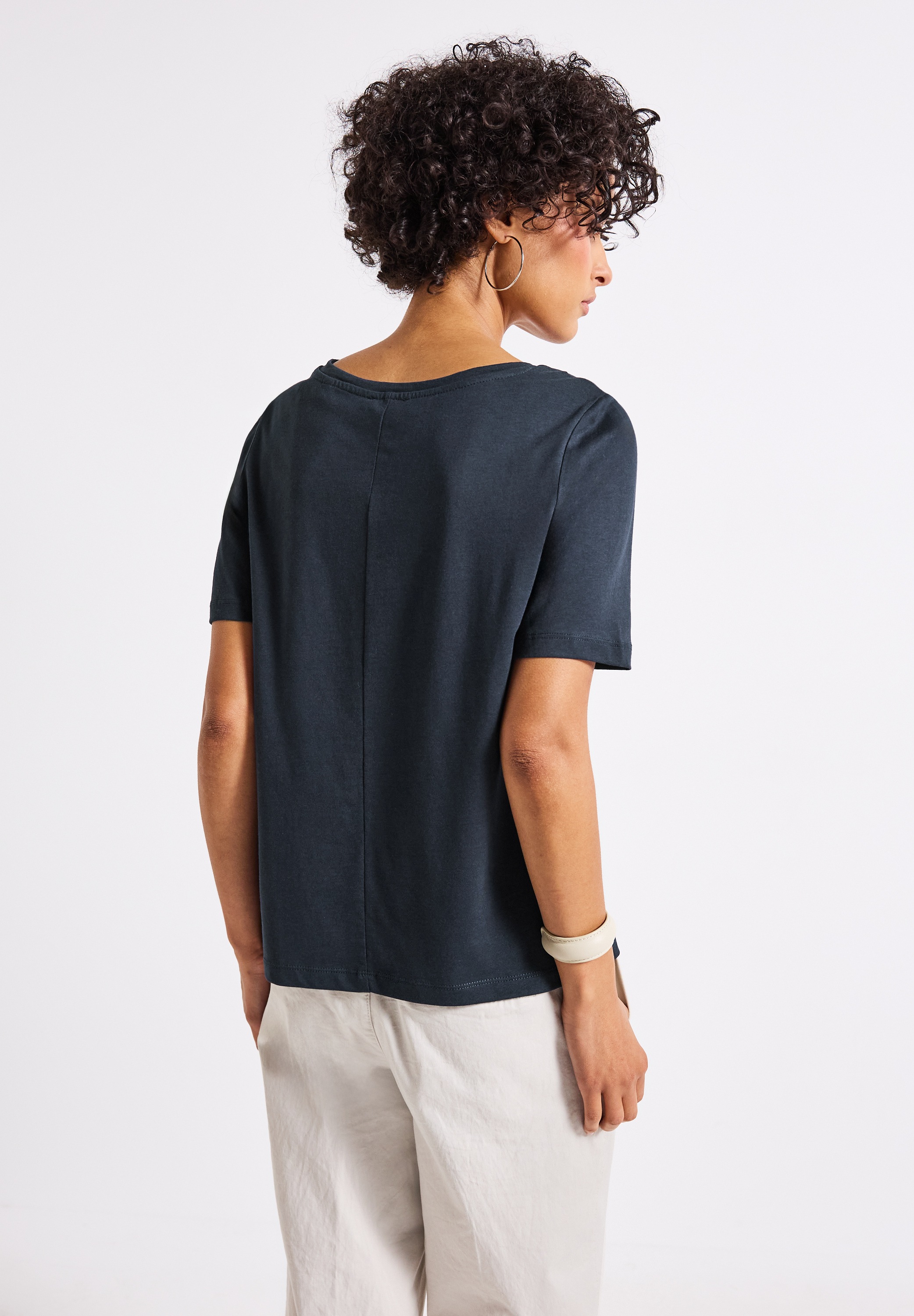 STREET ONE T-Shirt, im soften Baumwoll-Mix günstig online kaufen