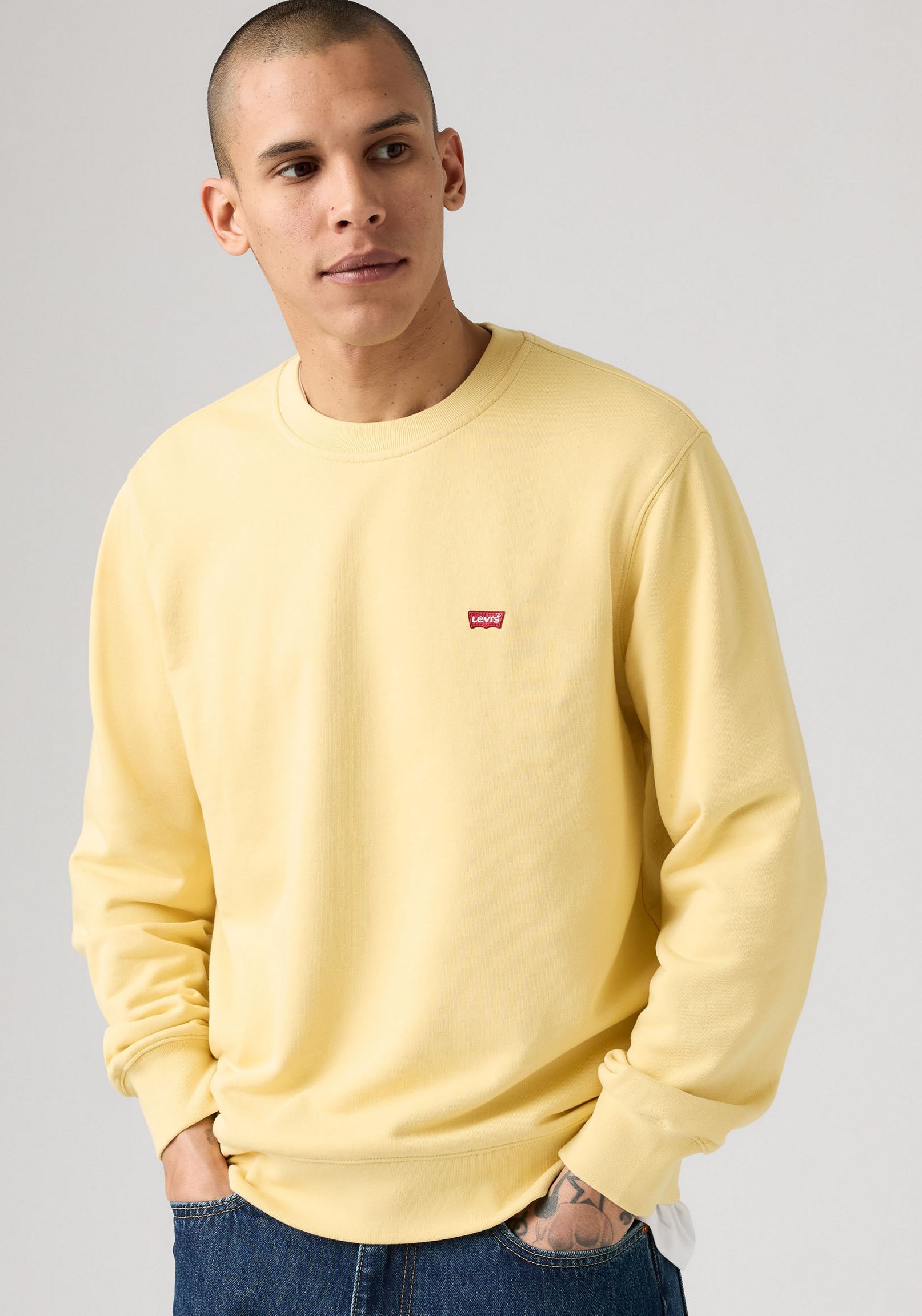 Levis Sweatshirt "SWEATSHIRT NEW ORIGINAL CREW", Innen weich angeraut günstig online kaufen