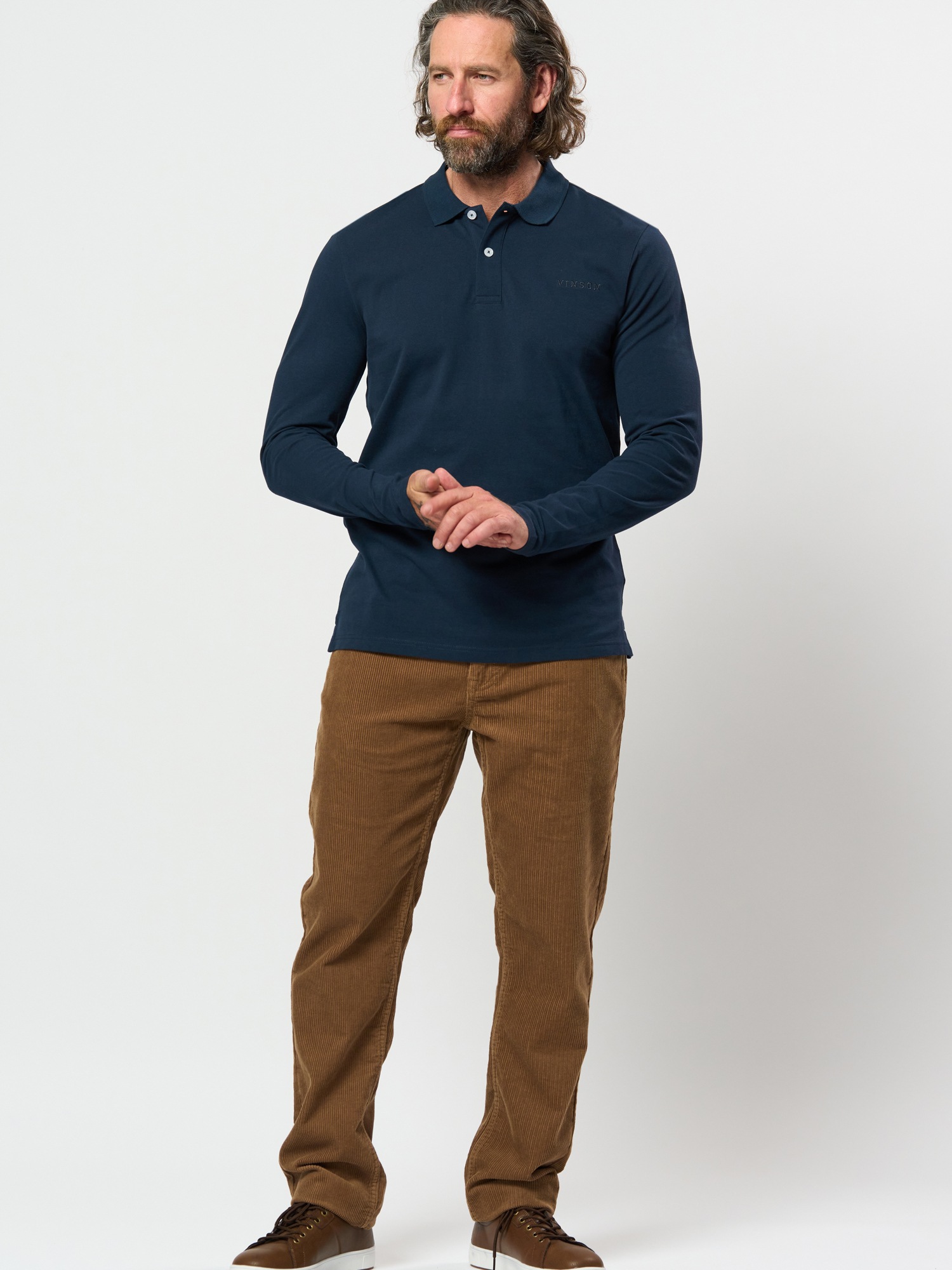 VINSON Kurzarmhemd »VINSON Polo shirt VMVMHenning«