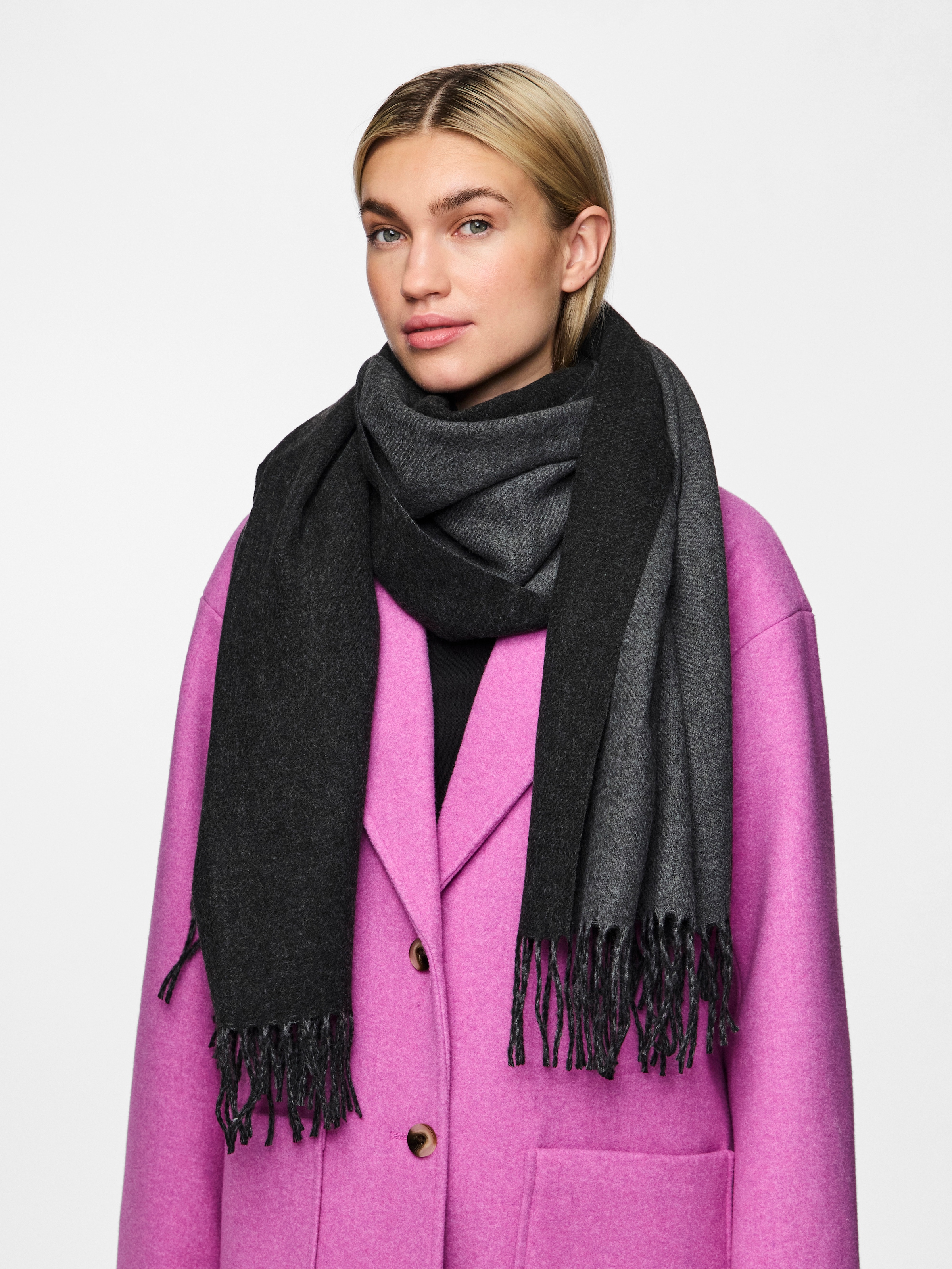 pieces Schal »PCNOAH TWO TONED LONG SCARF NOOS BC«