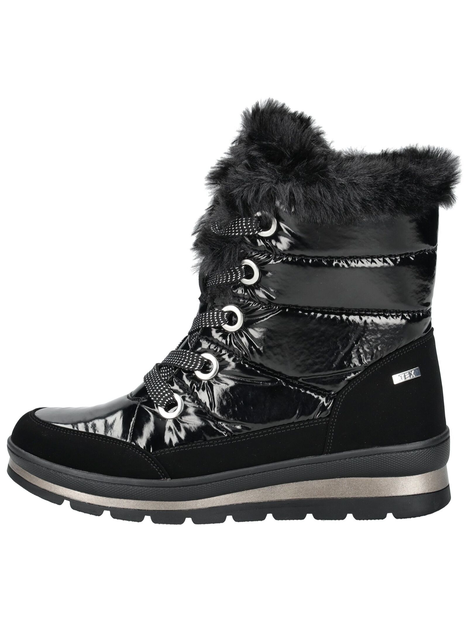 Caprice Schnürstiefelette "Caprice Stiefelette Lederimitat/Textil" günstig online kaufen