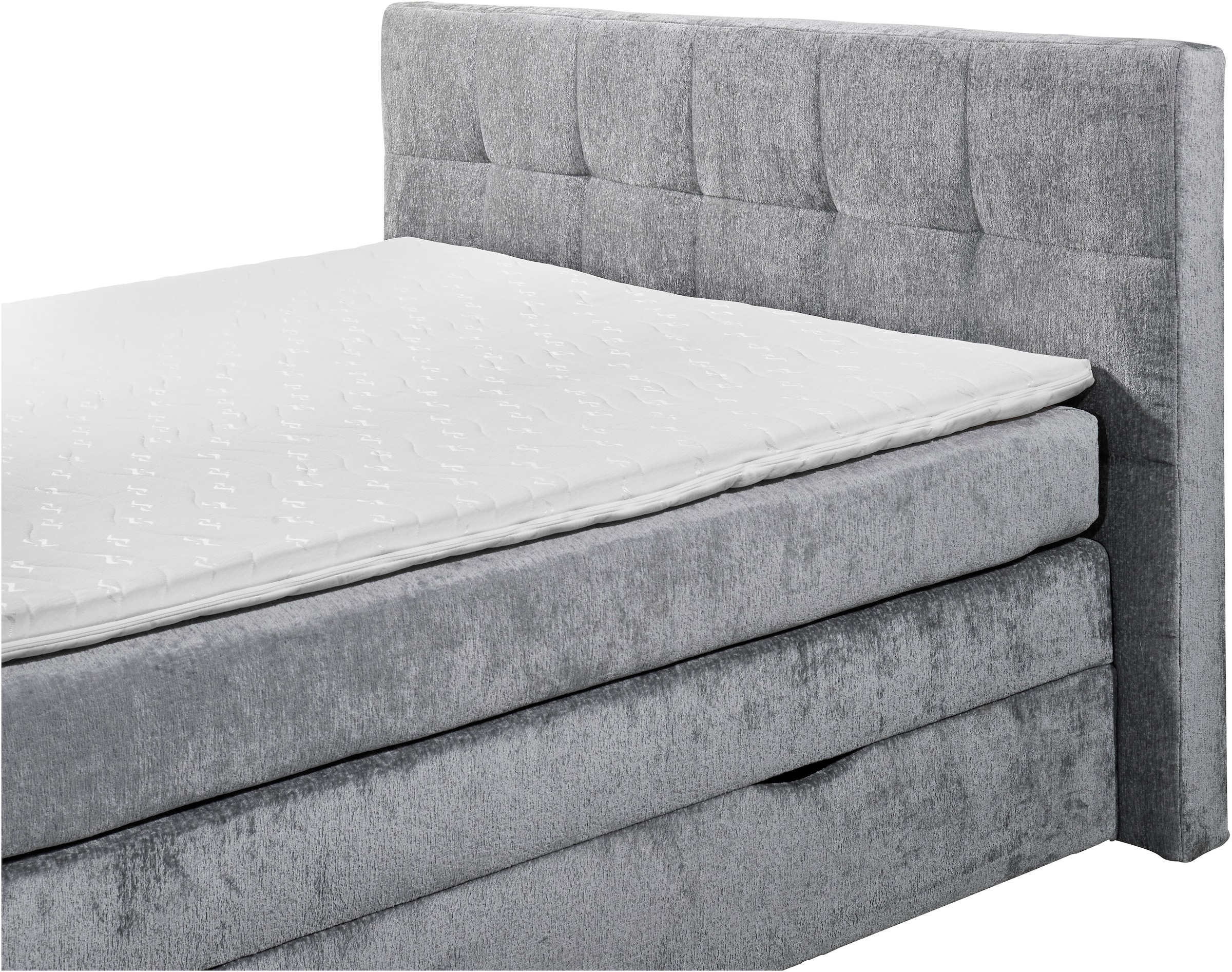 Places of Style Boxspringbett »Rosà«, H3/H3, H3/H4, H4/H4 möglich