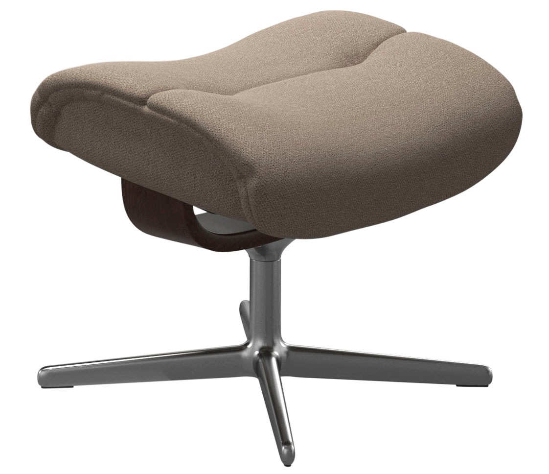 Stressless® Fußhocker »Sunrise«, mit Cross Base, Größe S, M & L, Holzakzent Braun