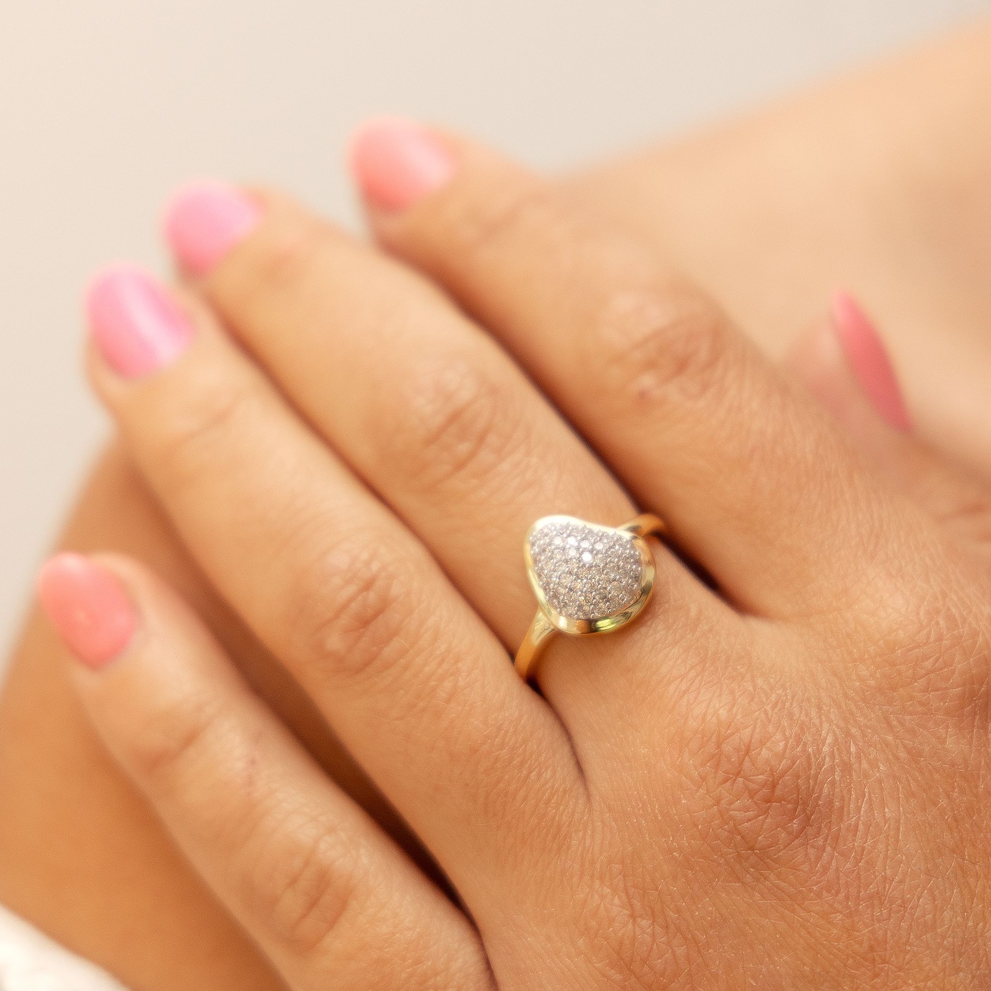 Fascination by Ellen K. 060 Bicolor Gold Ring Yellow 2