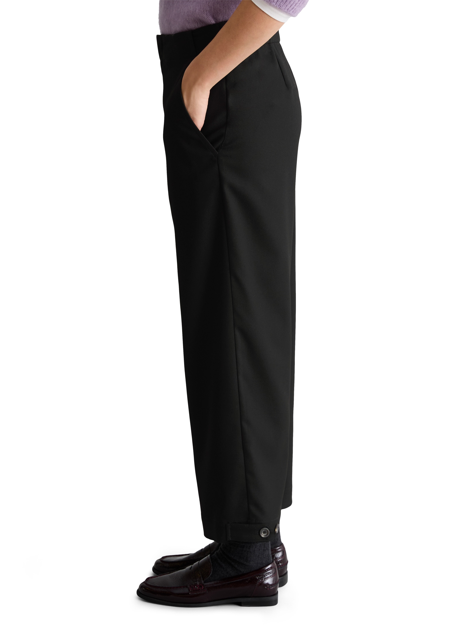 Marc O'Polo DENIM Chinohose »aus recyceltem Polyester, Viskose und Elasthan«