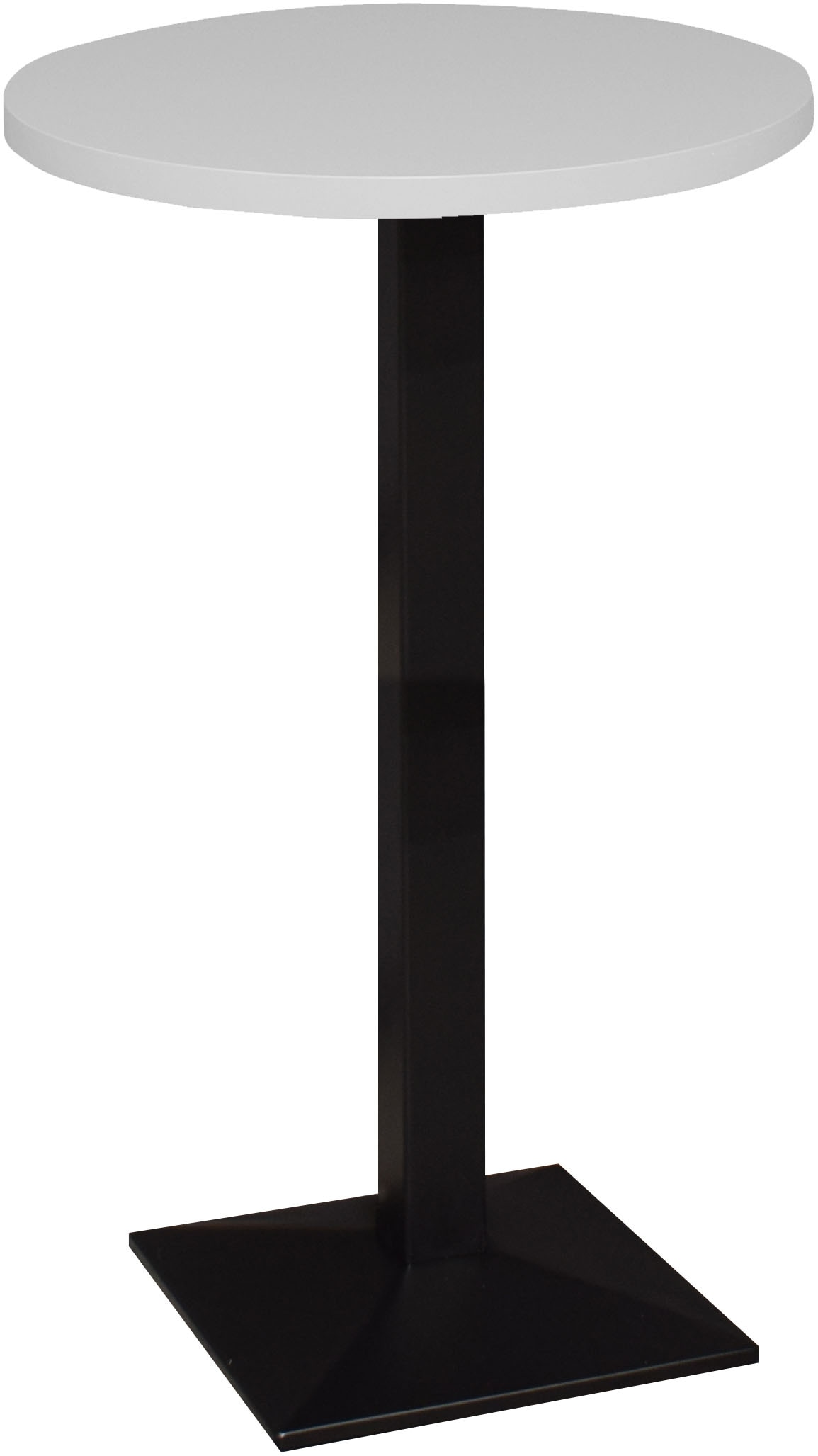 Mäusbacher Bistrotisch »Big Bistro Metall« Quadrat-Säulengestell, runde Platte Ø 70 cm x H 105 cm
