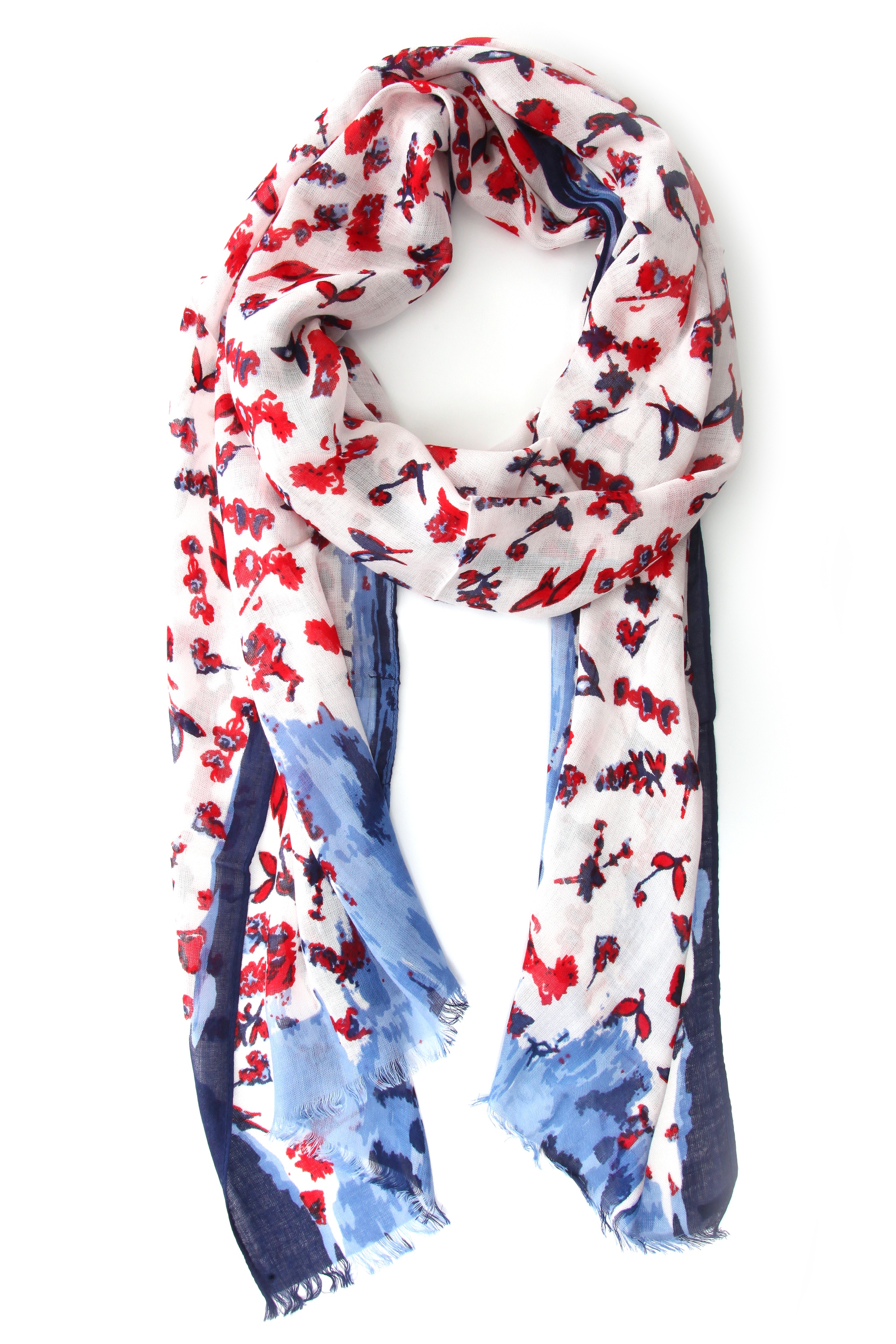 COLLEZIONE ALESSANDRO Modeschal "Daria" 1 Stk. tlg. mit abstrakten Blumen günstig online kaufen