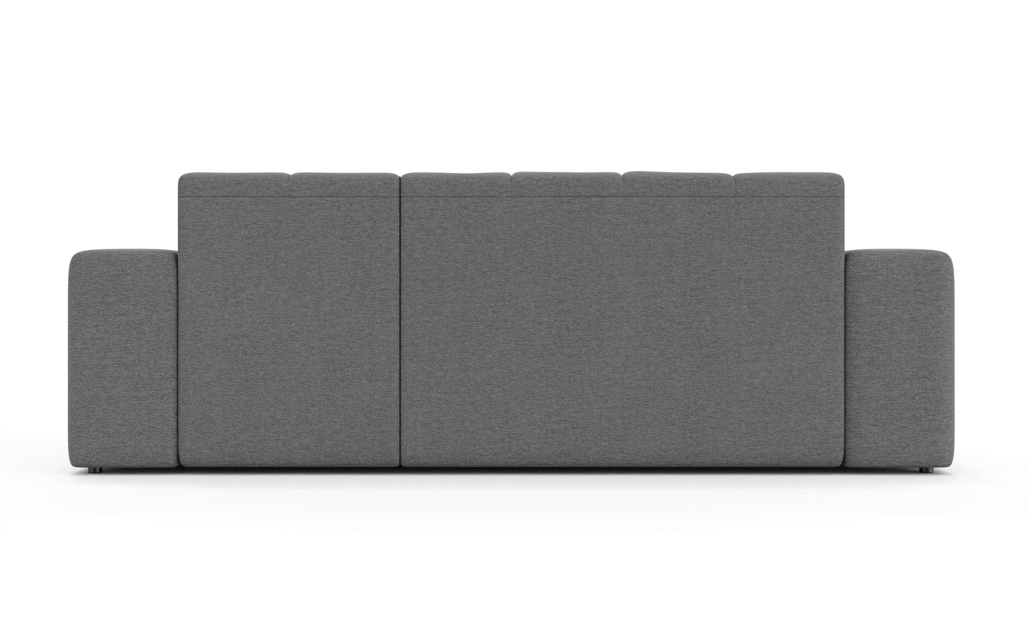 INOSIGN Ecksofa »CASSY L-Form, Schlafsofa mit Bettkasten, Maße B/T/H: 245/165/88 cm«, mit 2 Rückenkissen, Recamiere rechts oder links bestellbar
