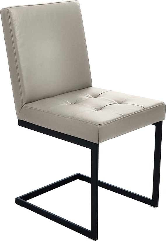 K+W Komfort & Wohnen Freischwinger () 1 Stk. Leder CASAY Freischwingergeste günstig online kaufen