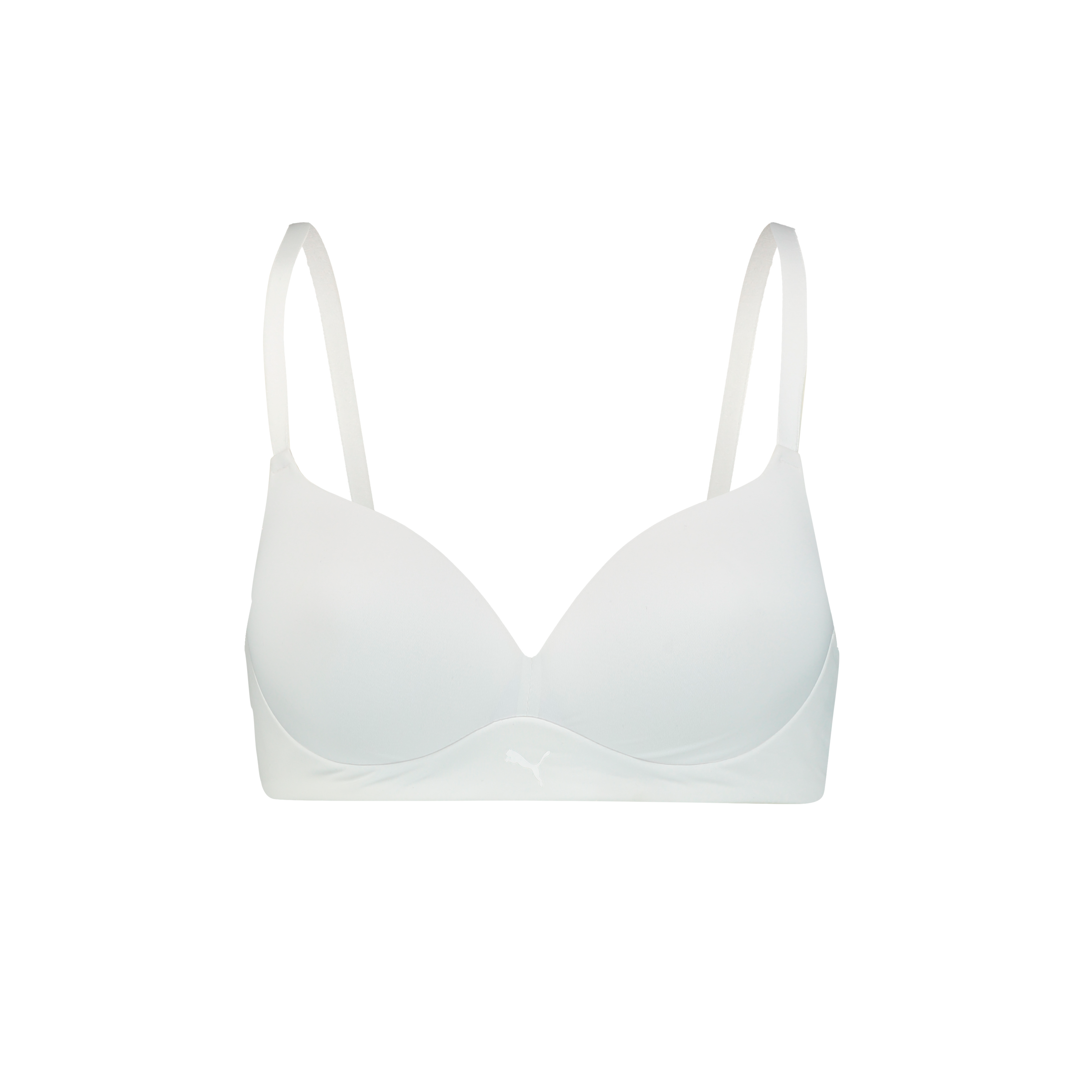 PUMA Bügelloser BH »PUMA WOMEN SOFT PADDED BRA 1P«, Unterbrustband mit Logodruck