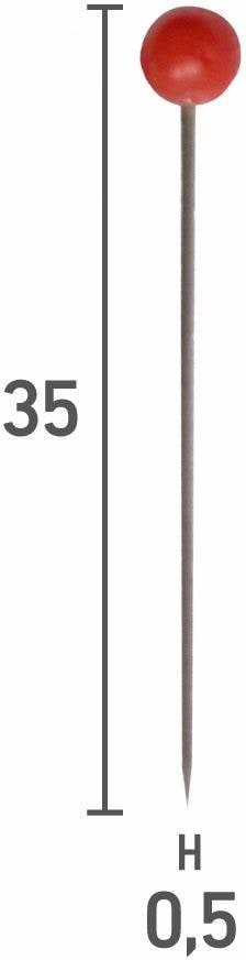 Good Life Stecknadeln »Steffi«, (Packung, 100 St.), aus Kunststoff/Metall  auf Rechnung | BAUR