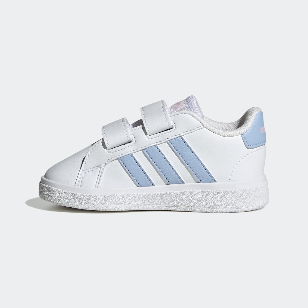 adidas Sportswear Sneaker »GRAND COURT LIFESTYLE HOOK AND LOOP«, Design auf den Spuren des adidas Superstar