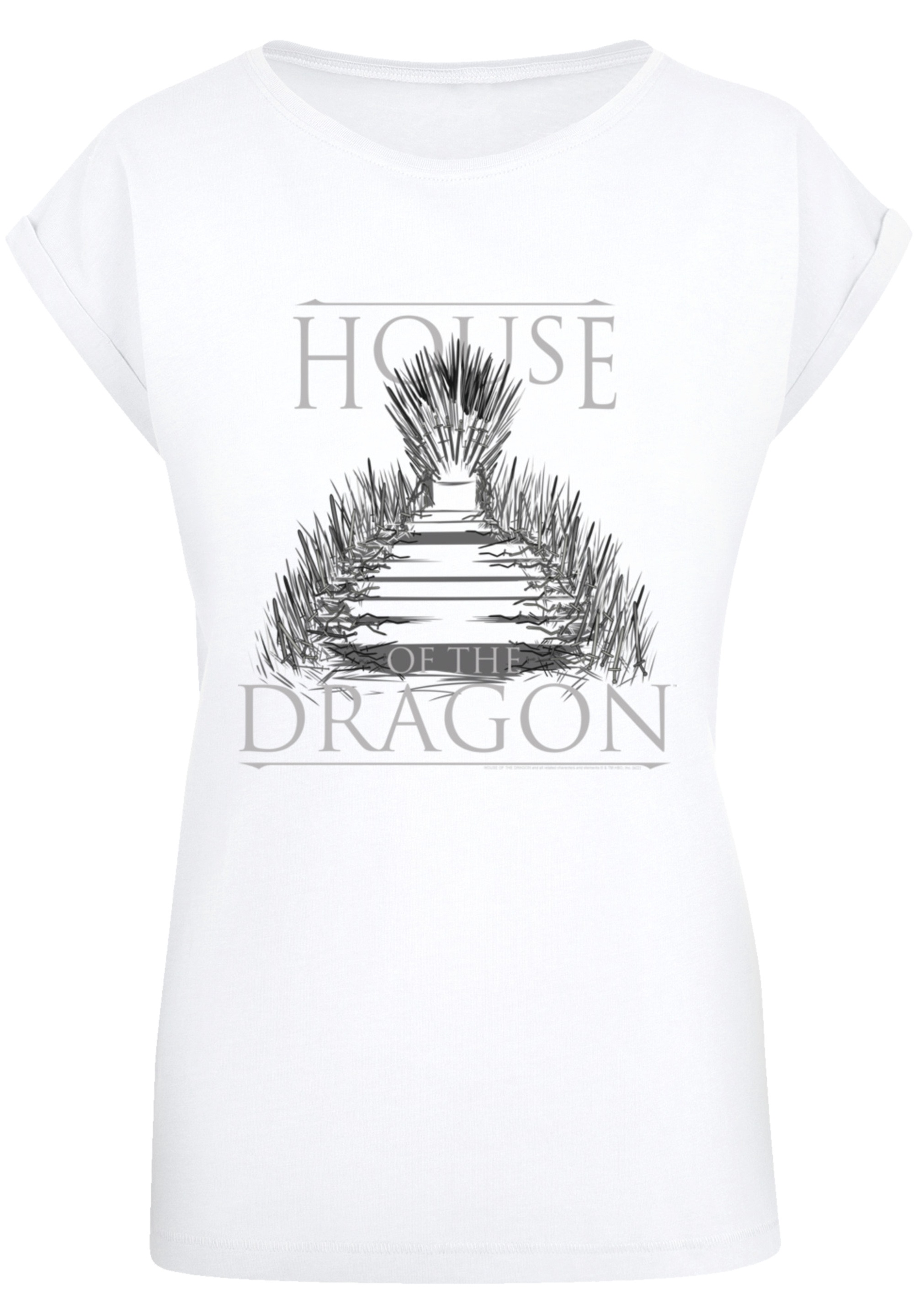 F4NT4STIC T-Shirt »House Of The Dragon Throne«, Premium Qualität