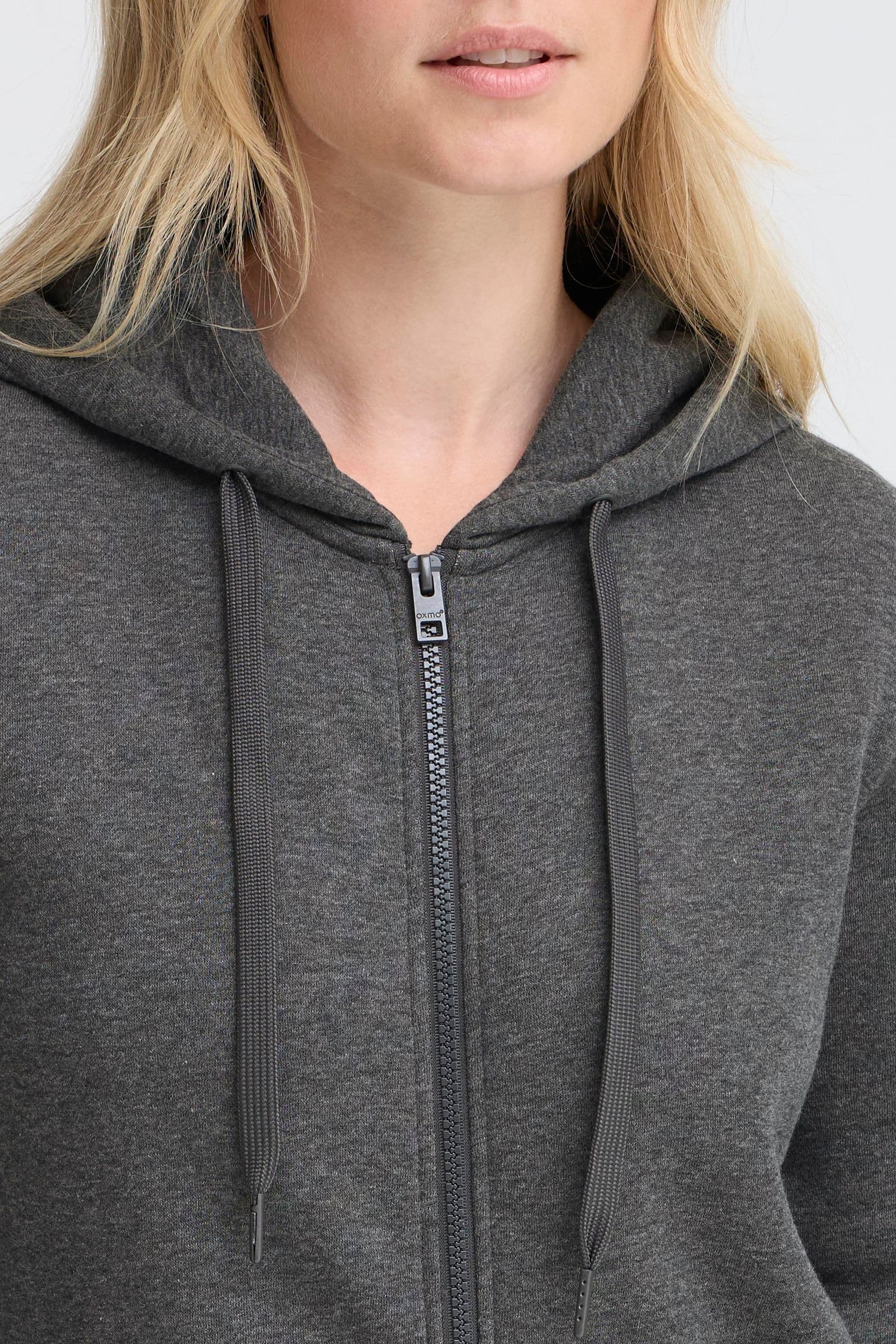 OXMO Kapuzensweatjacke »Kapuzenfleecejacke OXKAREN«