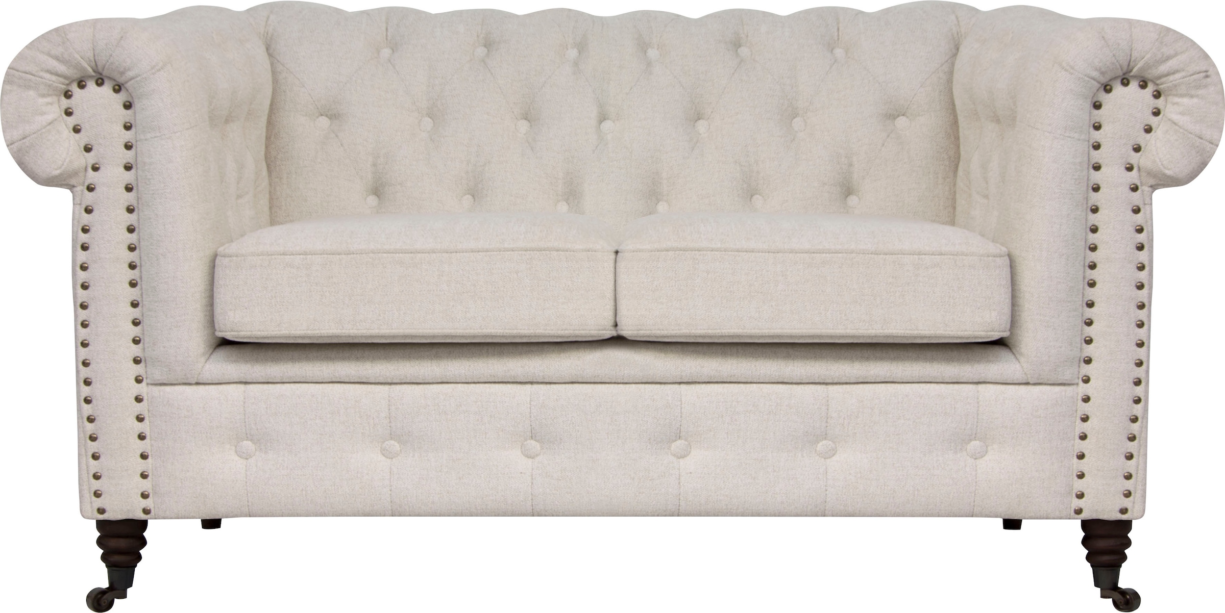 Home affaire Chesterfield-Sofa "Aarburg", aufwändige Knopfheftung und Ziernägel im Chesterfield-Design