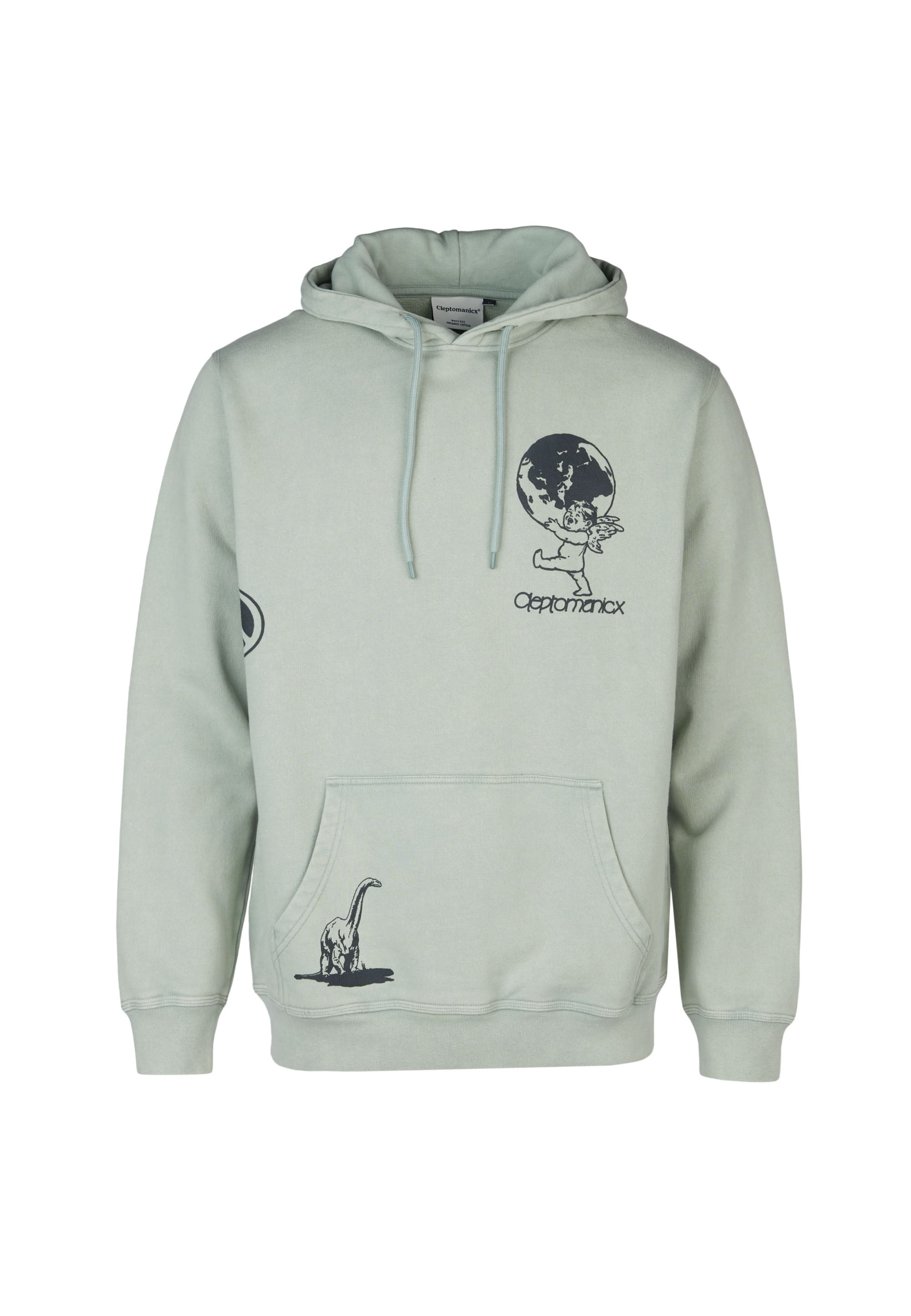 Cleptomanicx Kapuzensweatshirt »Mystery«, mit diversen Prints