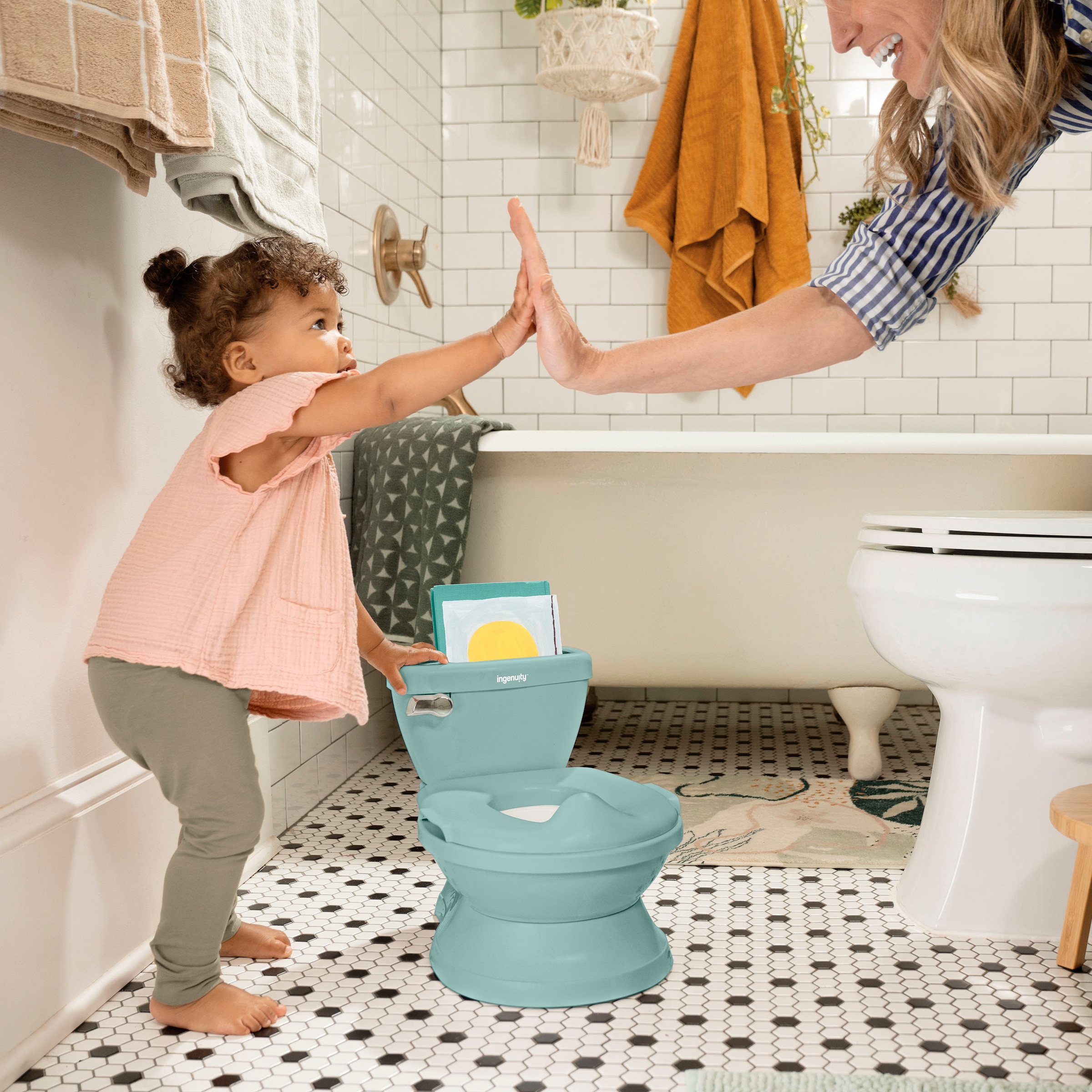 ingenuity Toilettentrainer »My Size Potty Pro™ - Weiß«