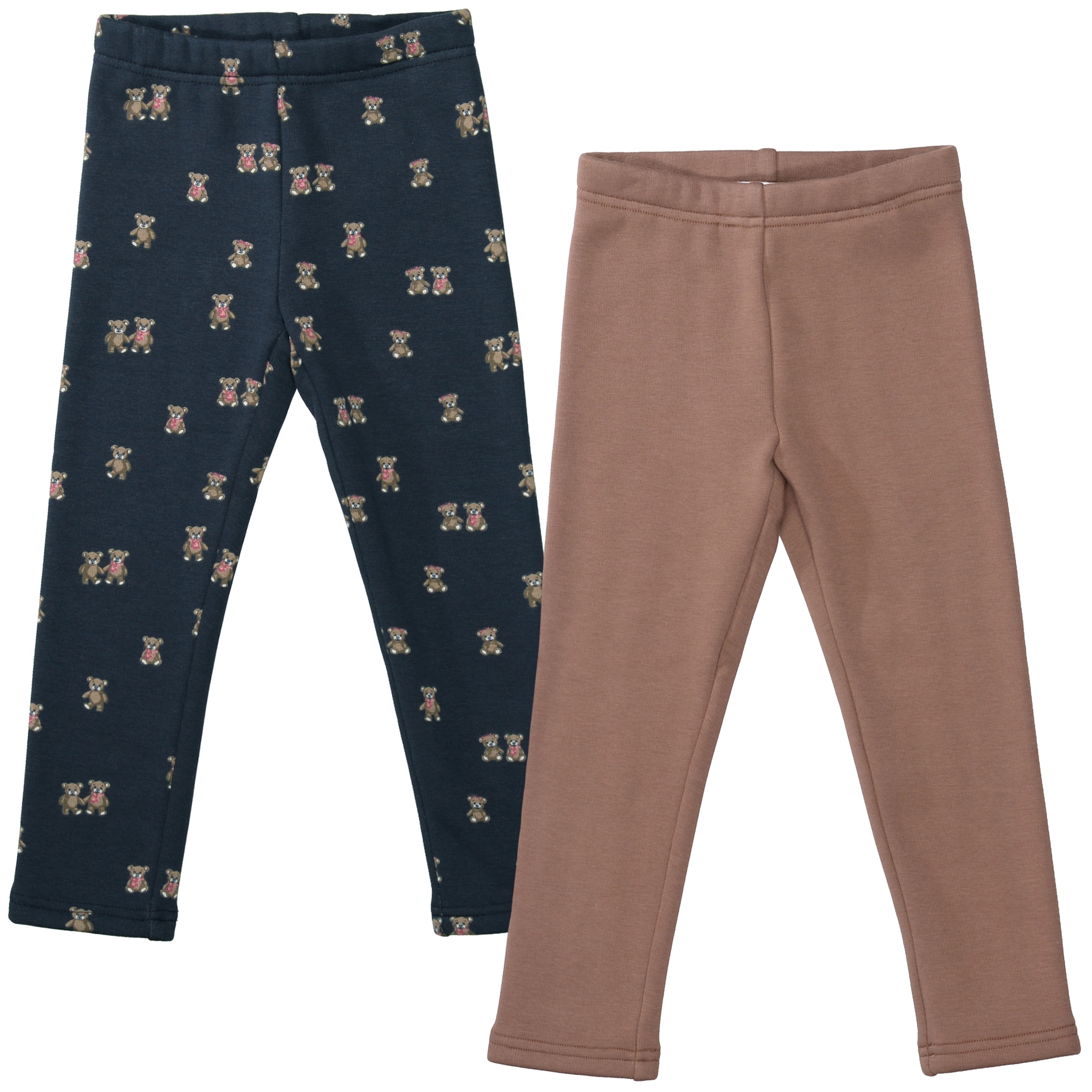 STACCATO Thermoleggings 2er Pack Winter-Leggins / unifarben-bedruckt / für Girls