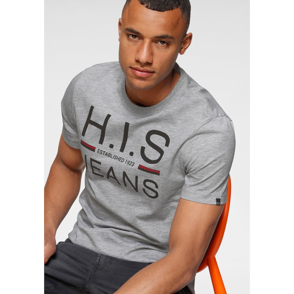 H.I.S Rundhalsshirt, (Packung, 2er-Pack)