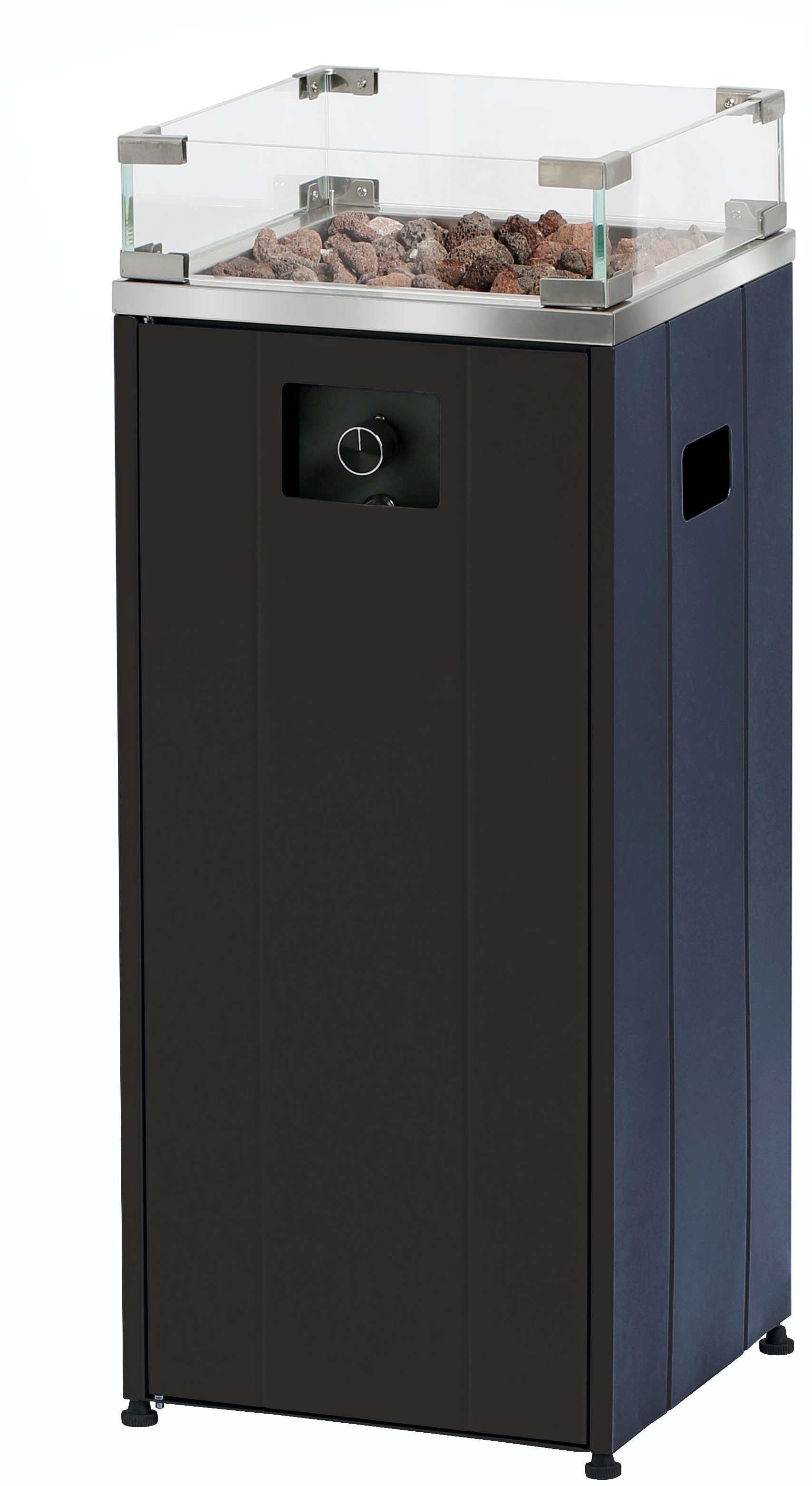 Buschbeck Feuerstelle "Malta" BxLxH: 38x38x91 cm, inkl. Lavasteine, für 11 günstig online kaufen