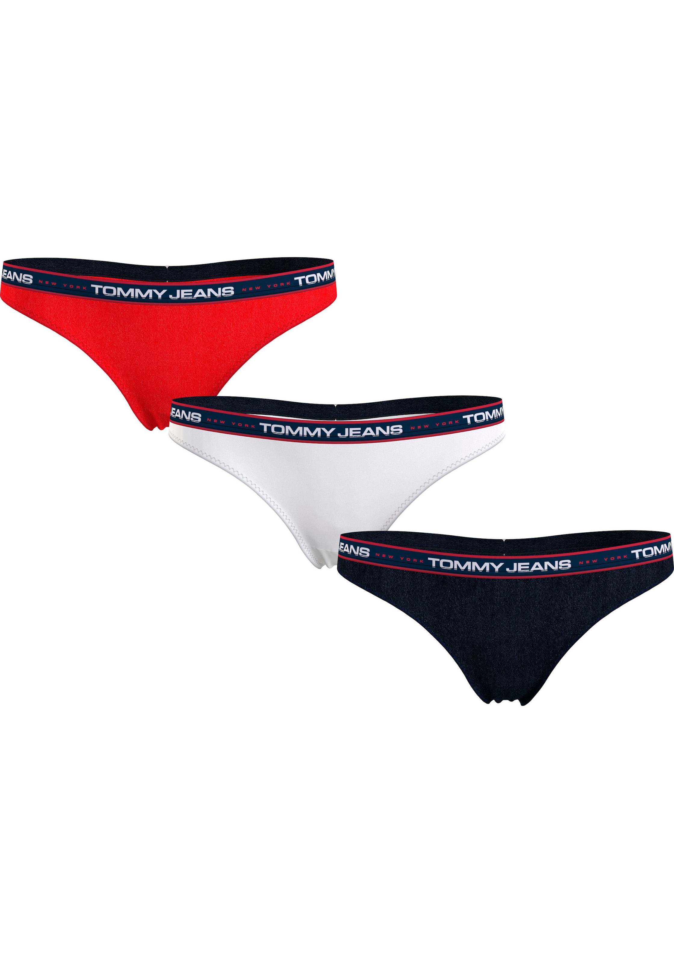 TOMMY HILFIGER Underwear T-String »3P THONG (EXT SIZES)« (Packu...