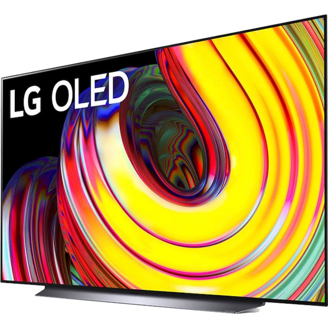 LG LED-Fernseher »OLED77CS9LA«, 195 cm/77 Zoll, 4K Ultra HD, Smart-TV,  OLED,bis zu 120Hz,α9 Gen5 4K AI-Prozessor,Dolby Vision & Atmos | BAUR