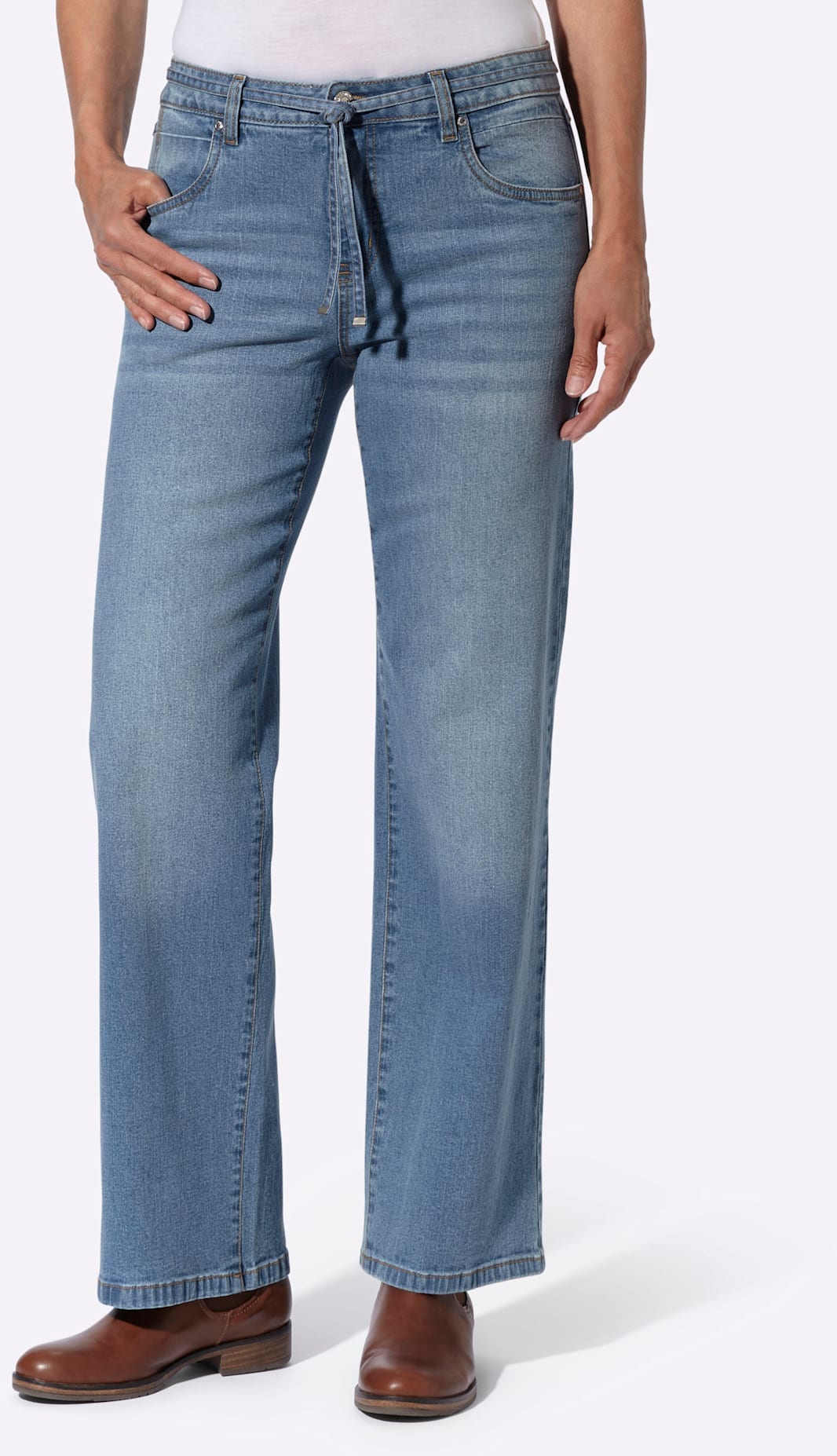Casual Looks 5-Pocket-Jeans 1
