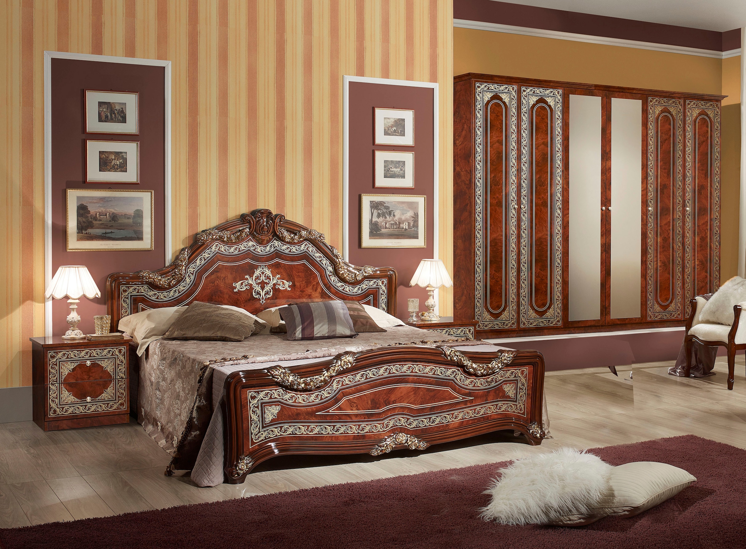 Schlafzimmer-Set »Elena«, (4 St.)