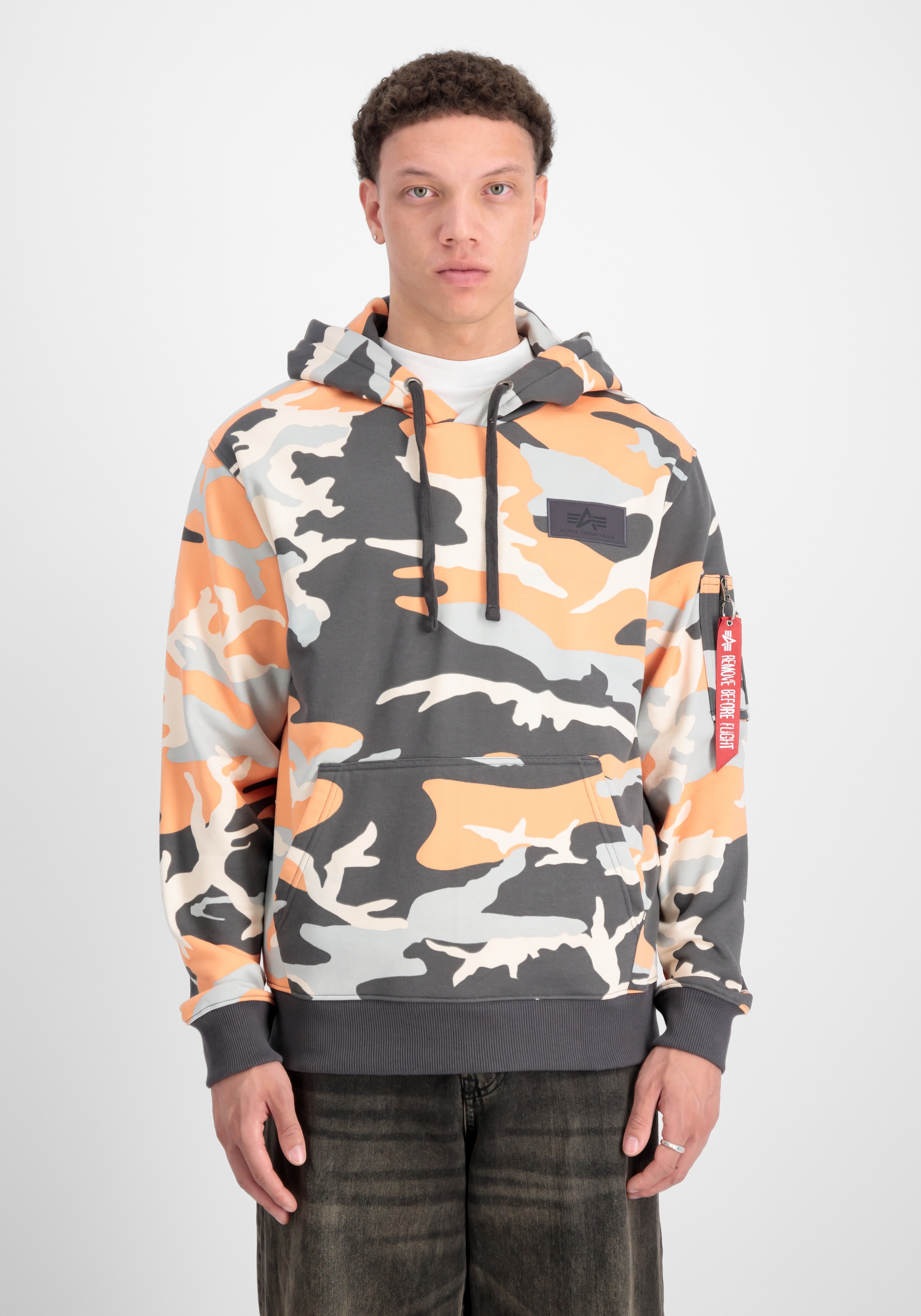 Alpha Industries Hoodie »Alpha Industries Men - Hoodies Back Print Hoodie Camo«