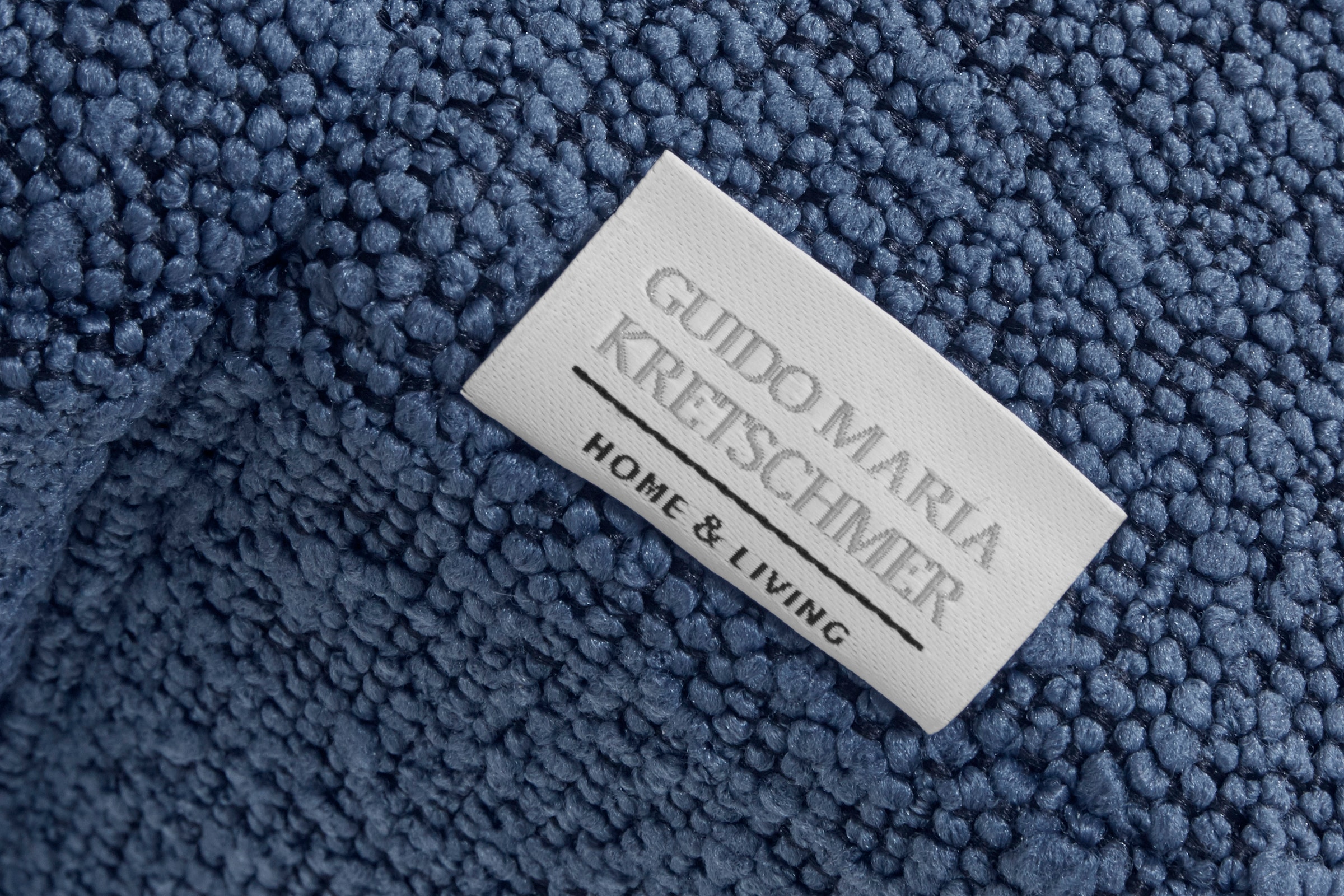 Guido Maria Kretschmer Home&Living Polsterhocker »Chamby New«, im Bouclé-Strukturbezug