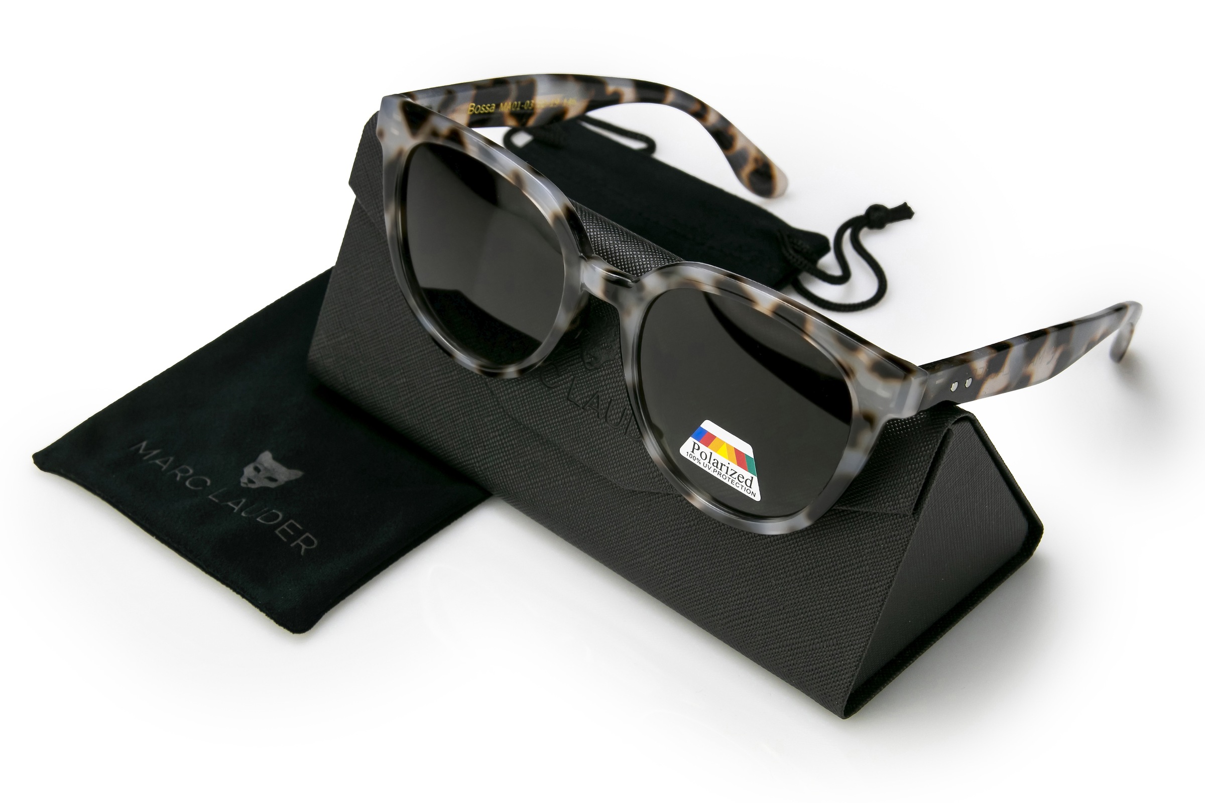MARC LAUDER Sonnenbrille »MA01-03« 3: dark glass, strong solar luminosity
