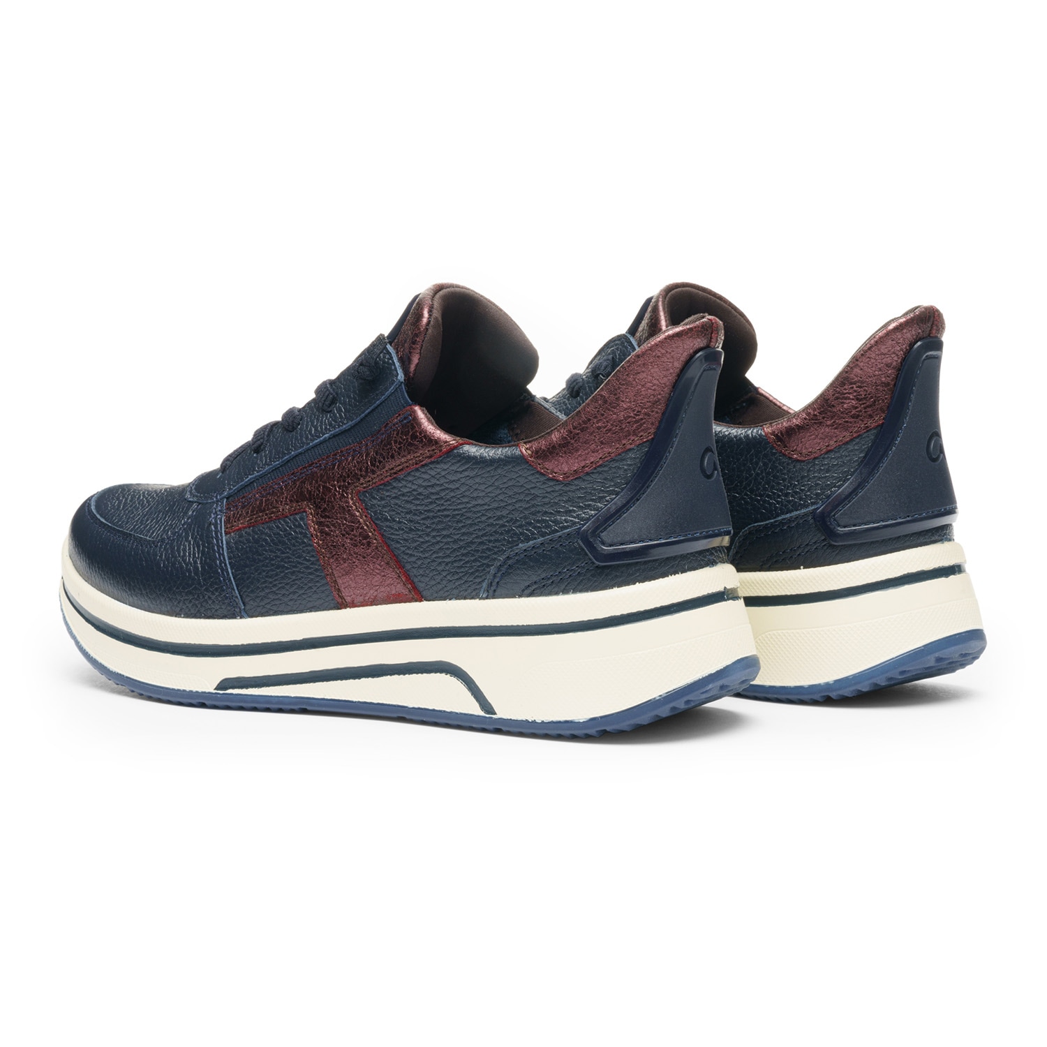 Ara Sneaker »SAPPORO«, Plateausneaker, Schnürschuh in Komfortweite H (= sehr weit)