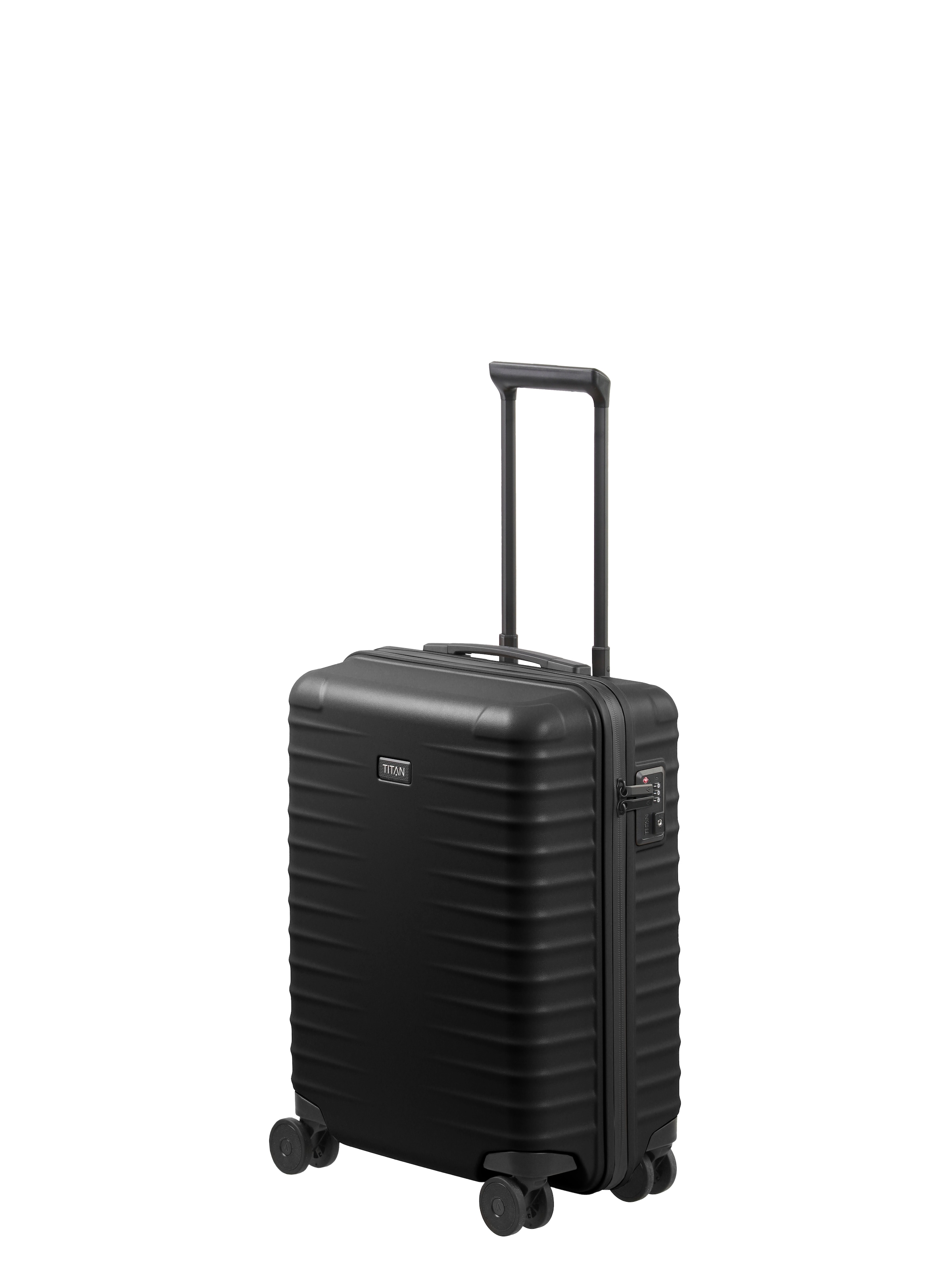 TITAN - Made in Germany Trolley "UPGRADE Koffer Hartschale" 44 l 4 Rollen mit kratzresistenter Oberfläche und cleverer Innenaufteilung