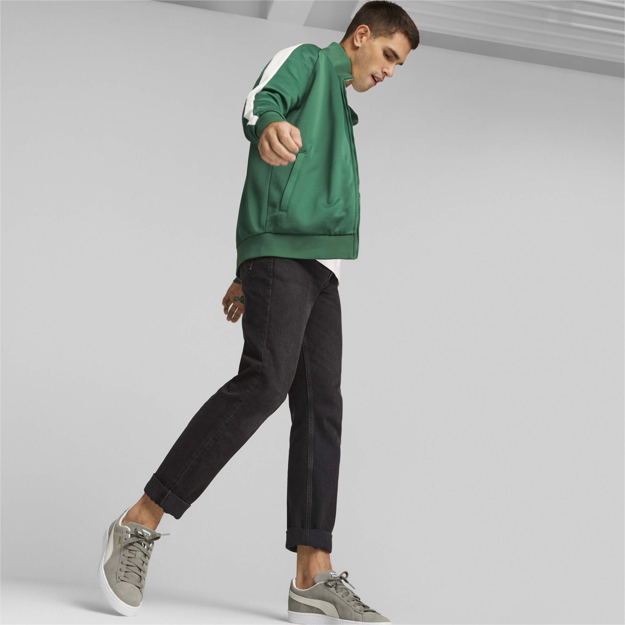 PUMA Trainingsjacke »T7 ICONIC Trainingsjacke Herren«
