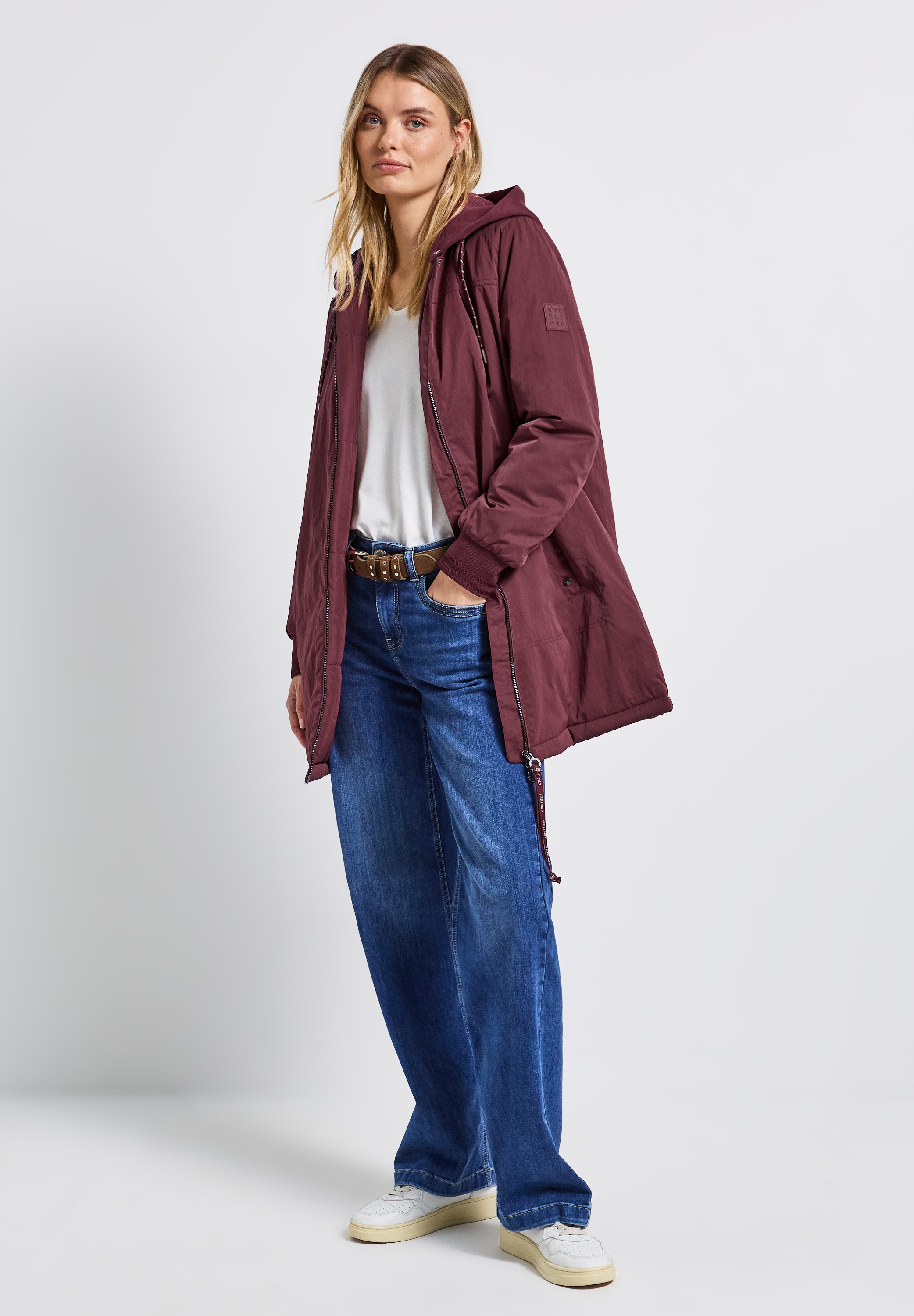 Thumbnail - STREET ONE Blouson mit Kapuze mit Kapuze mit Tunnelzugband