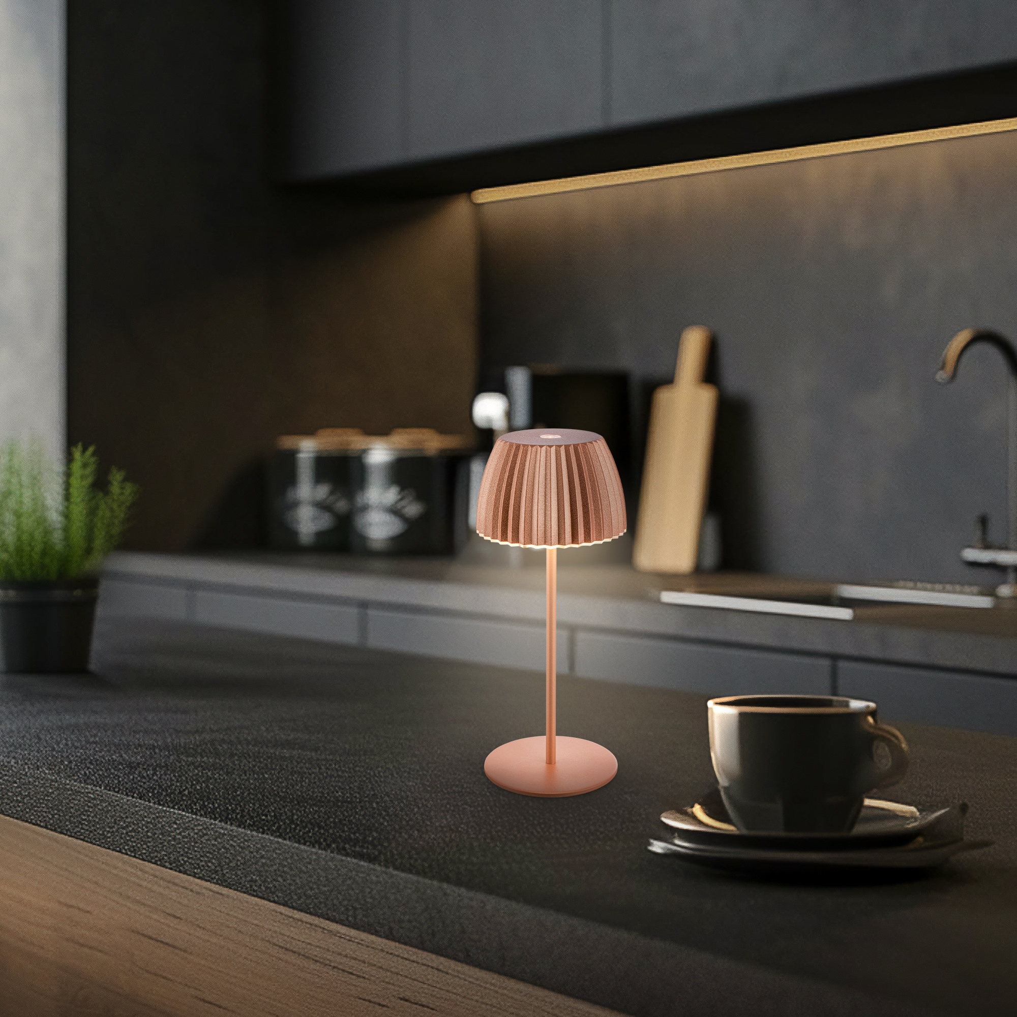 Briloner Leuchten LED Tischleuchte »Akku LED Tischleuchte« LED-Modul