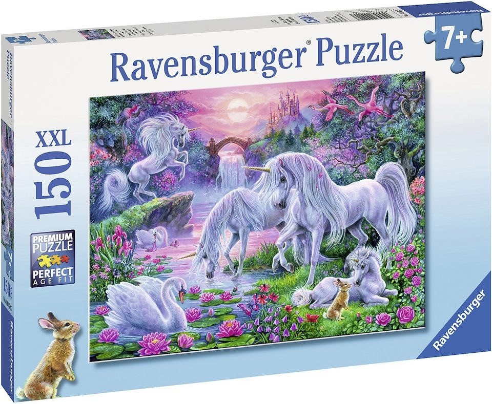 Ravensburger Puzzle »Einhörner im Abendrot«, Made in Germany