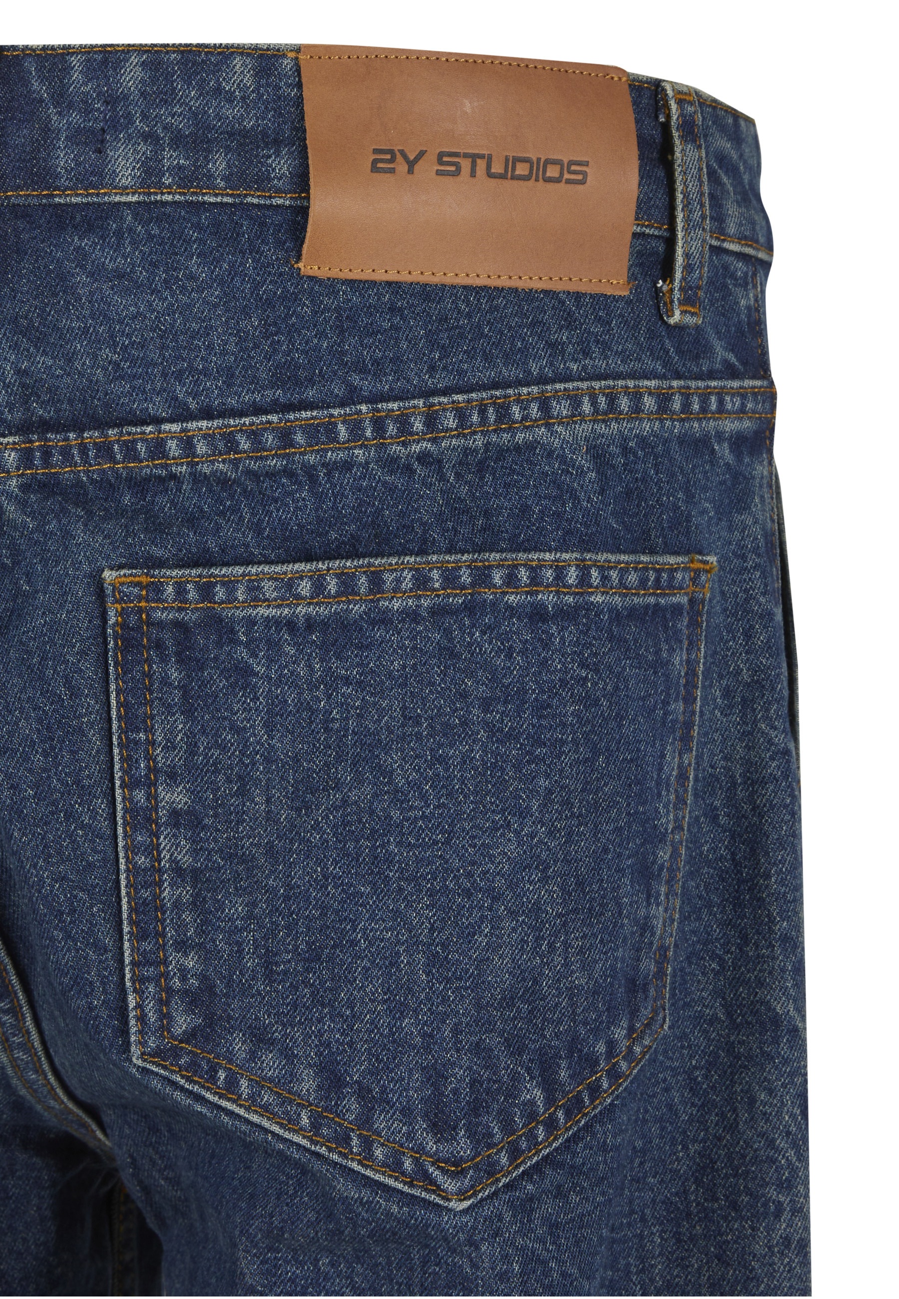 2Y Studios Bequeme Jeans »2Y Studios Esus Zipper Pocket Straight Jeans«