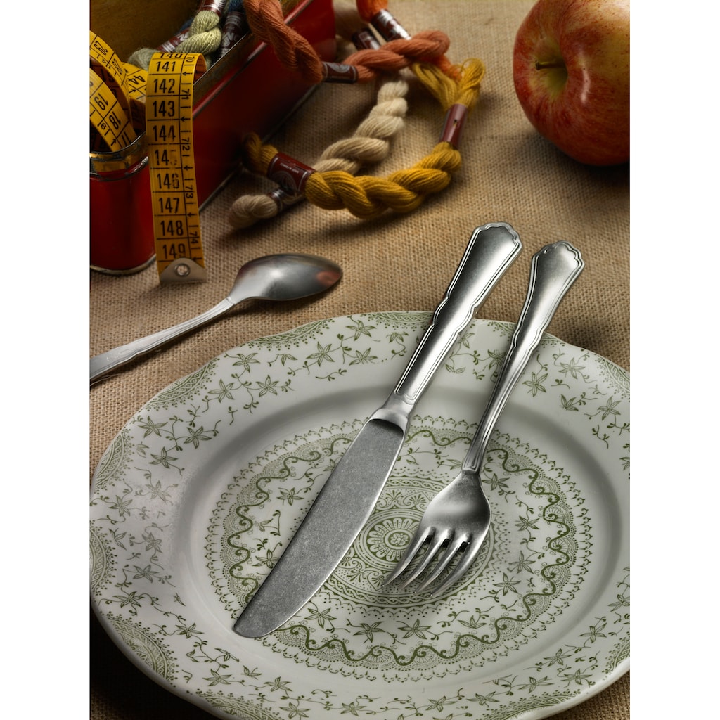 PINTINOX Besteck-Set »Settecento Stone washed«, (Set, 30 tlg.)