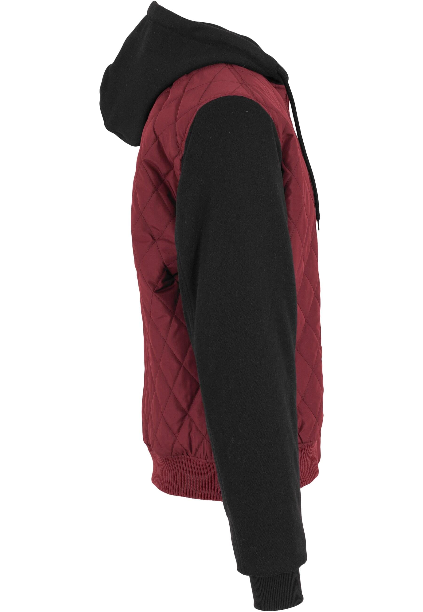 URBAN CLASSICS Allwetterjacke »Urban Classics Herren Hooded Diamond Quilt Nylon Jacket«, (1 St.), mit Kapuze
