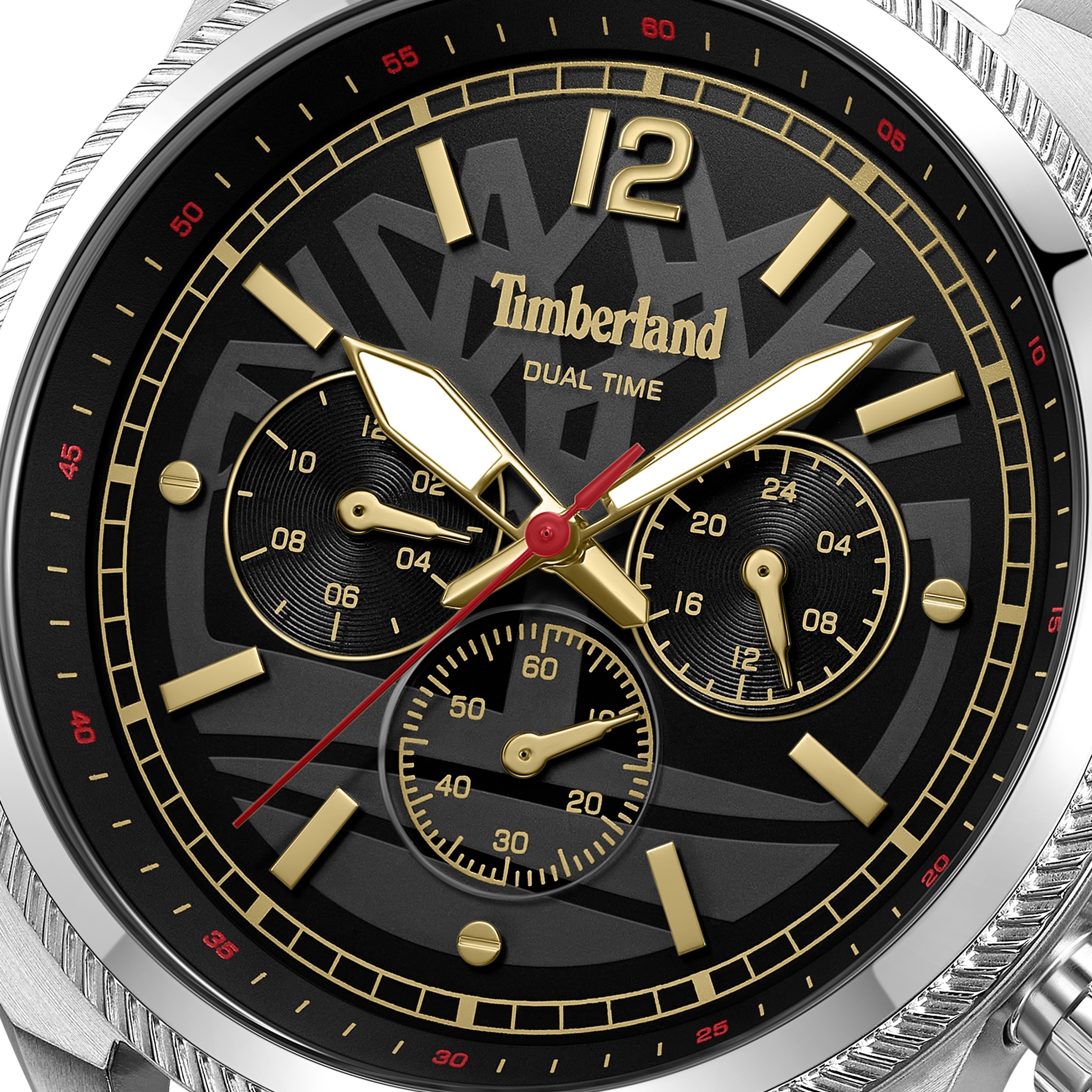 Timberland Multifunktionsuhr »HENNIKER II« Quarzuhr, Armbanduhr, Herrenuhr, Lederarmband, analog, Tag