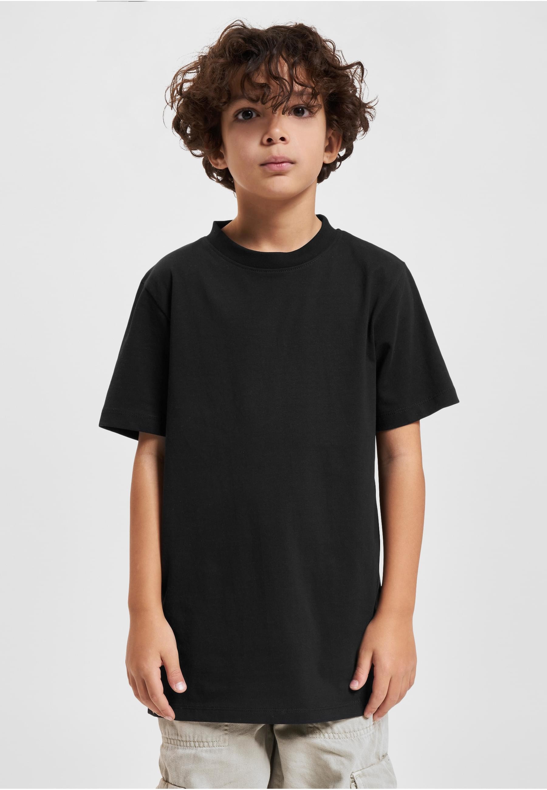 URBAN CLASSICS Kurzarmshirt »Urban Classics Kids Boys Basic Tee 2-Pack«, (1 tlg.)