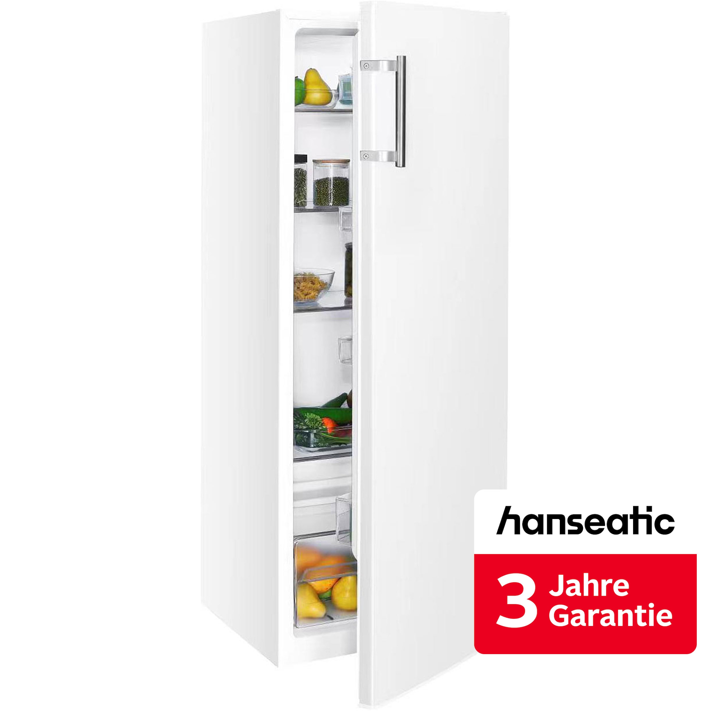 Hanseatic Kühlschrank "HKS14355DW" 143 cm hoch 54,5 cm breit inkl. 3 Jahre Herstellergarantie