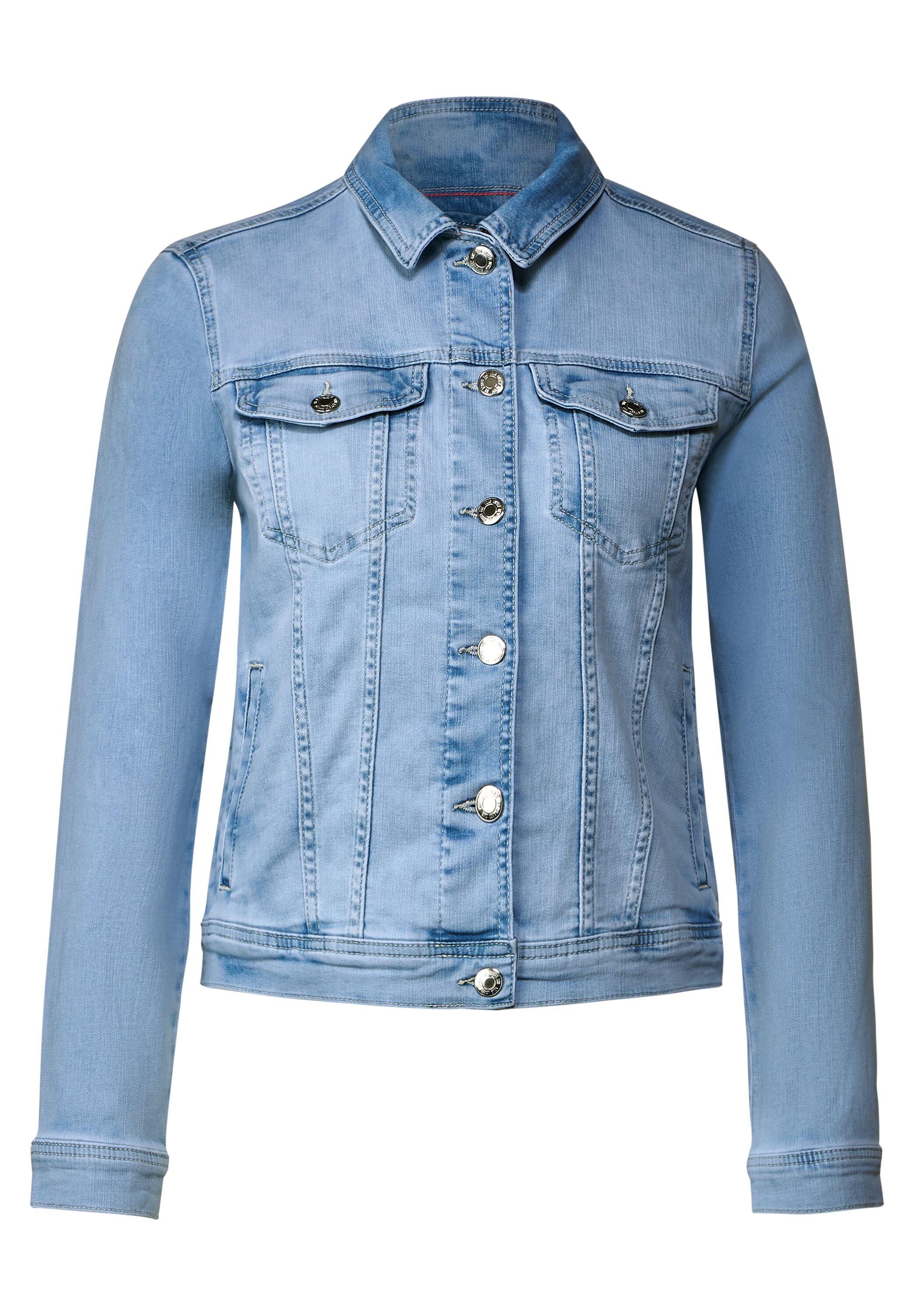 Kapuze, | ONE mit ohne Brusttaschen STREET online Jeansjacke, BAUR kaufen