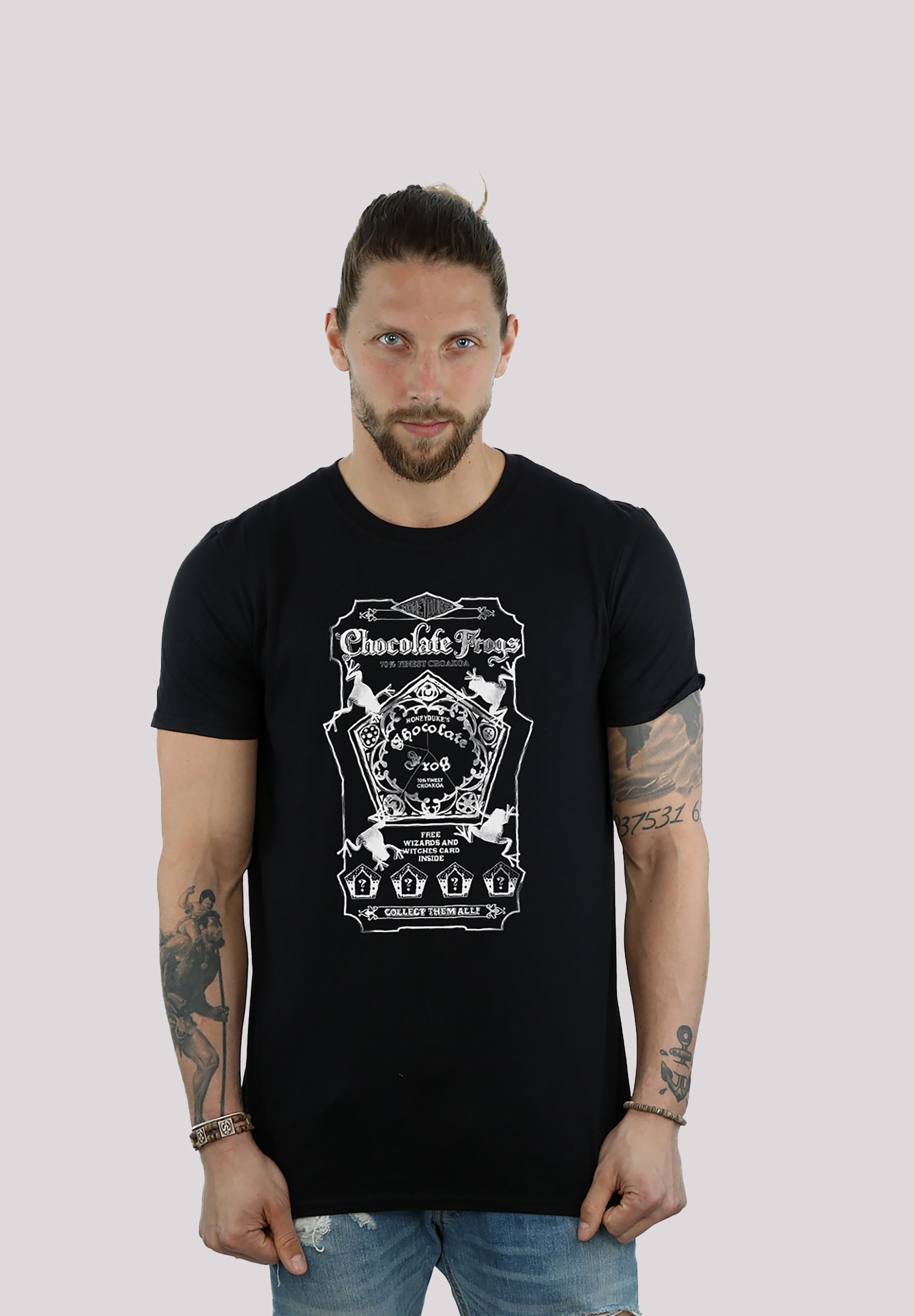 F4NT4STIC T-Shirt "Harry Potter Schokofrosch Karte", Herren,Premium Merch,R günstig online kaufen