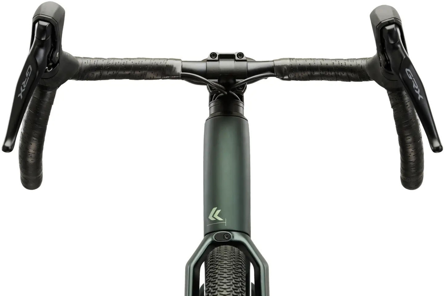 Kross Gravelbike »KROSS Gravelbike Carbon Esker ADV 1.0 28" grün 12 Gänge 2026« 12 Gang Shimano GRX RX822 Schaltwerk Kettenschaltung Rahmen aus Carbon