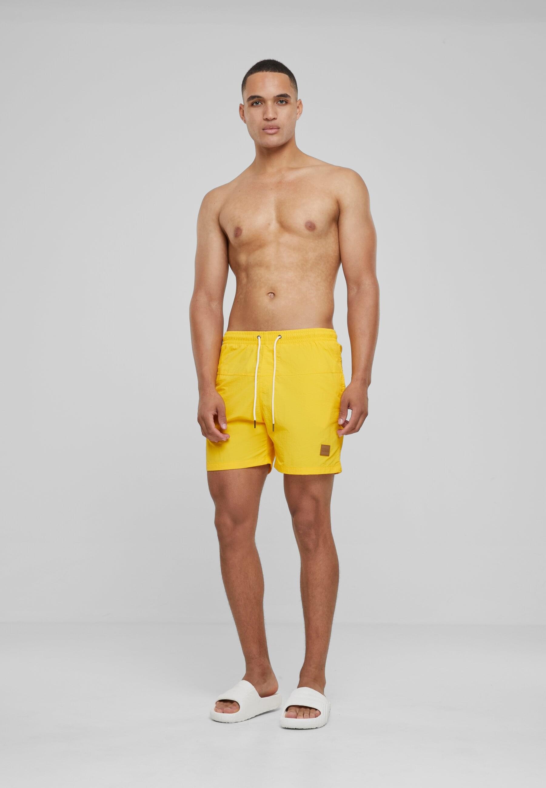 URBAN CLASSICS Badeshorts »Urban Classics Herren Block Swim Shorts«
